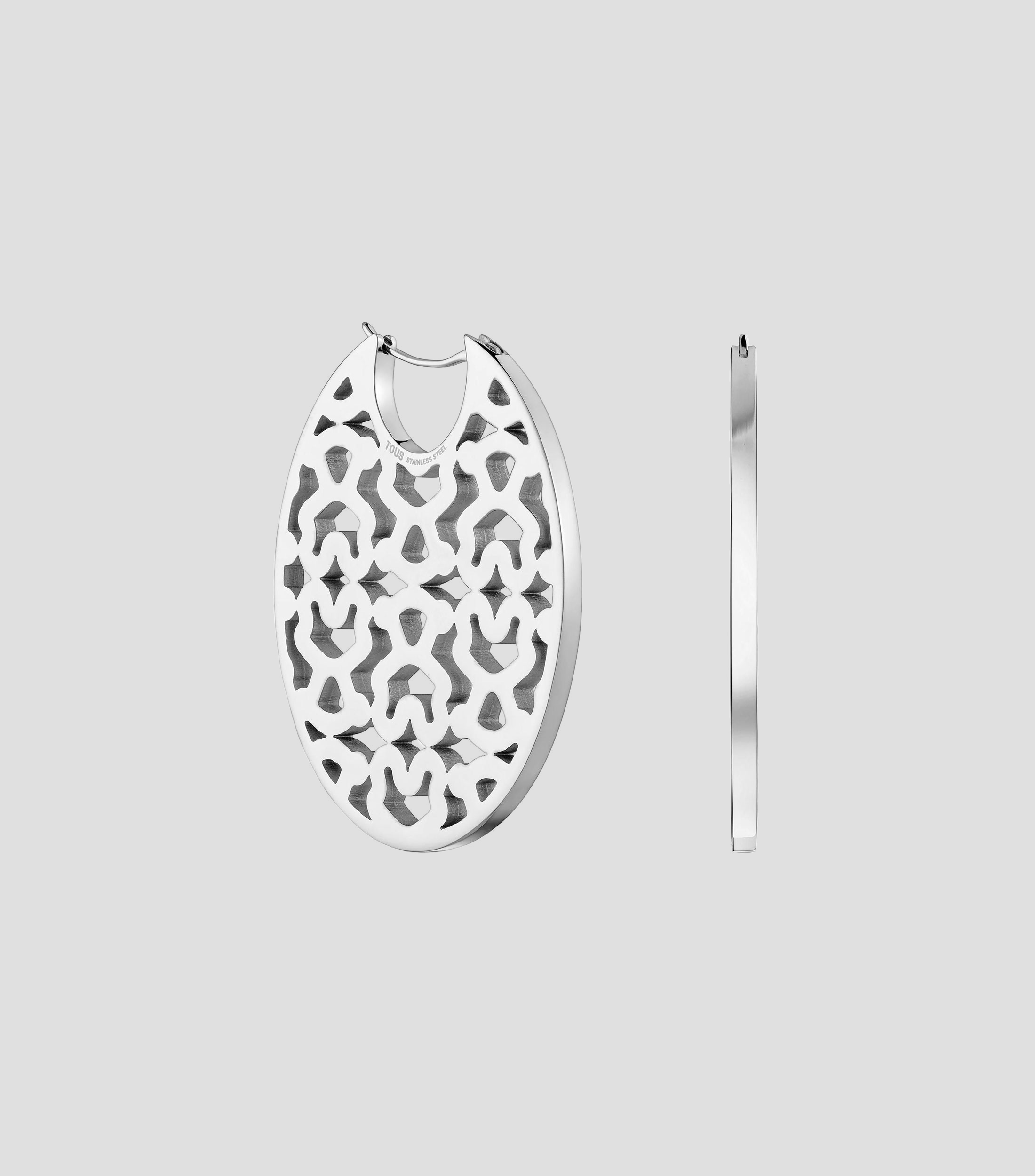 Aretes troquelados Kaos Mujer