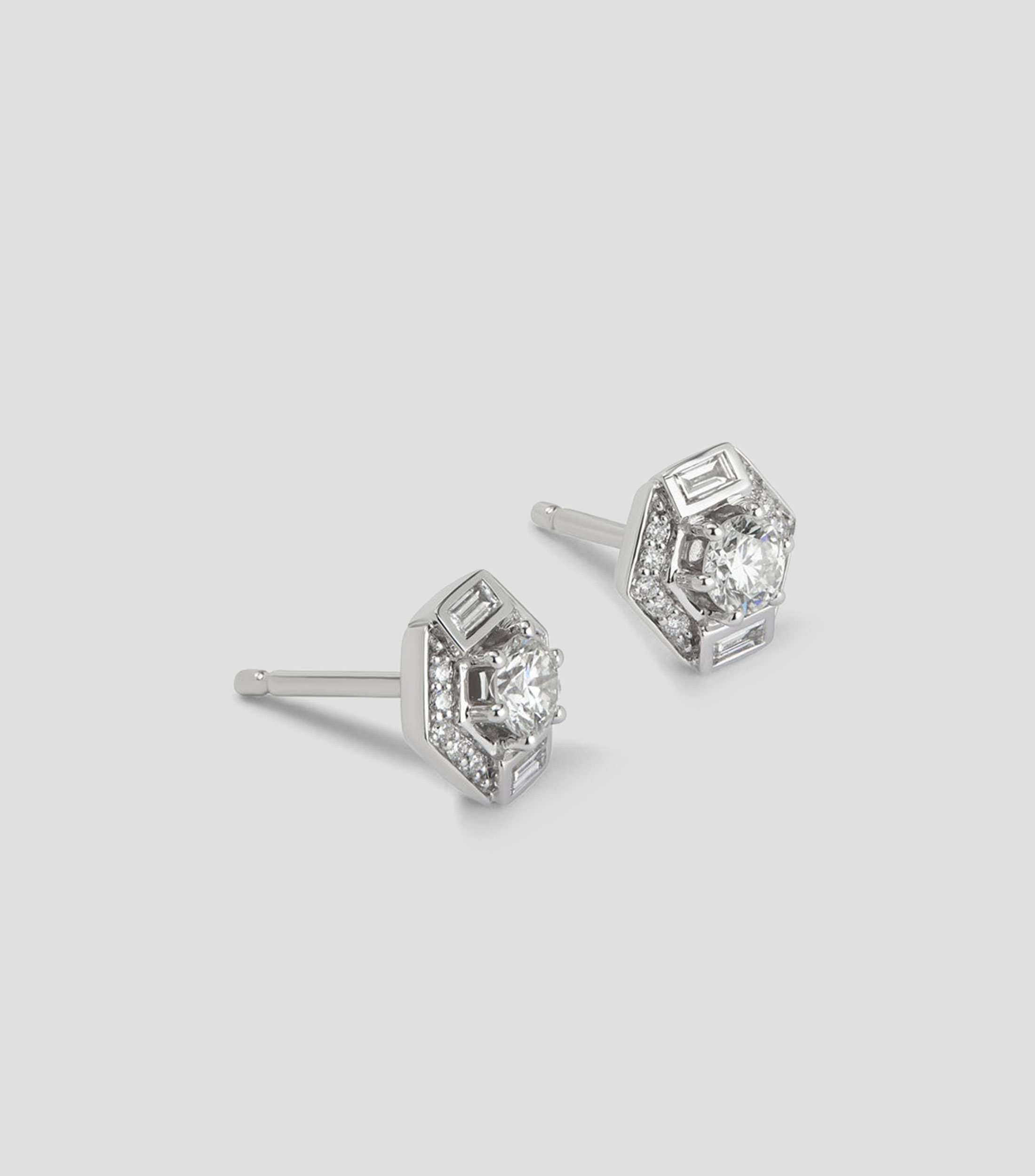 Pendientes en Oro de 18 Kilates Mujer
