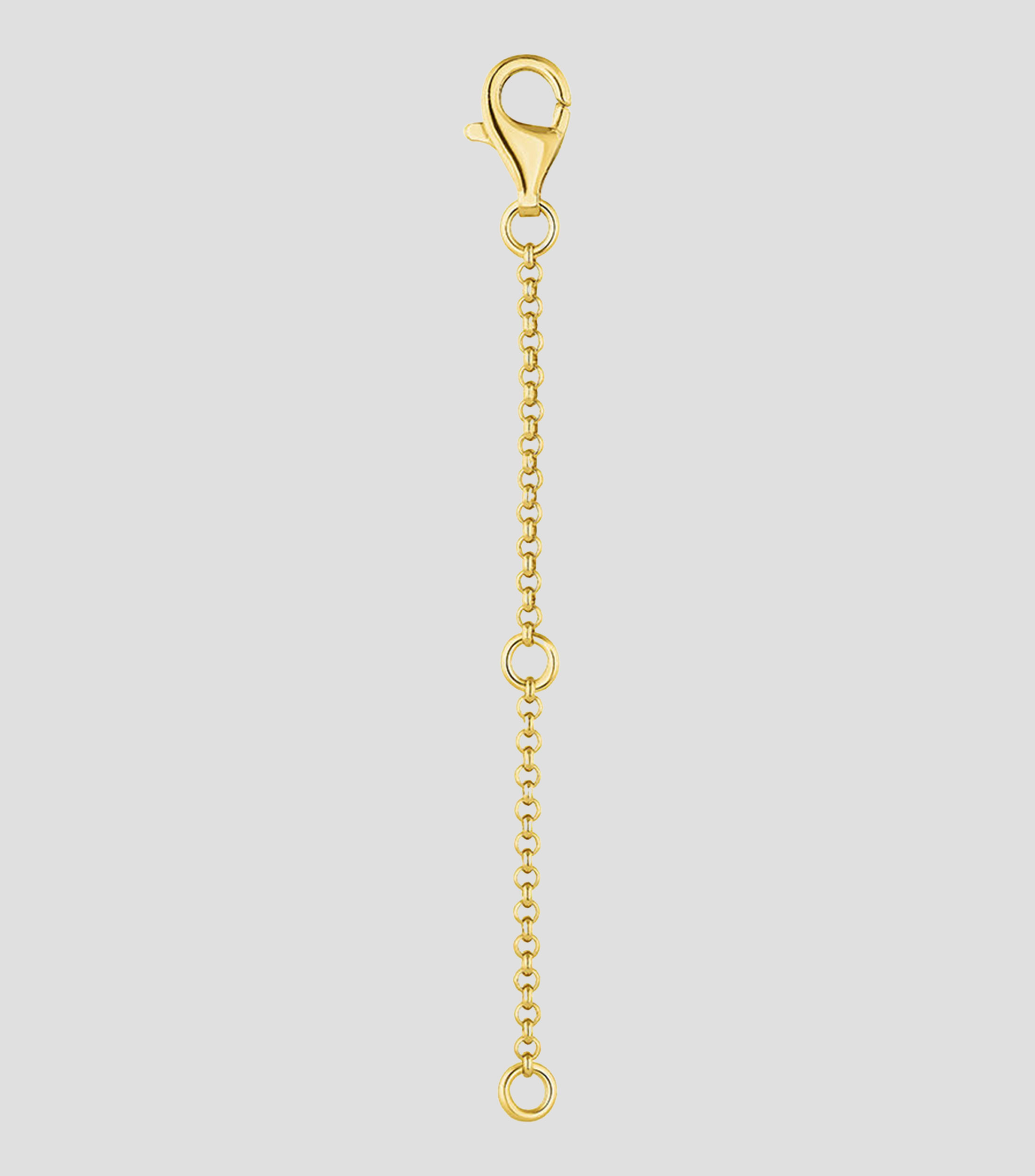 Cadena Alargadora en oro amarillo 9 Kts Mujer