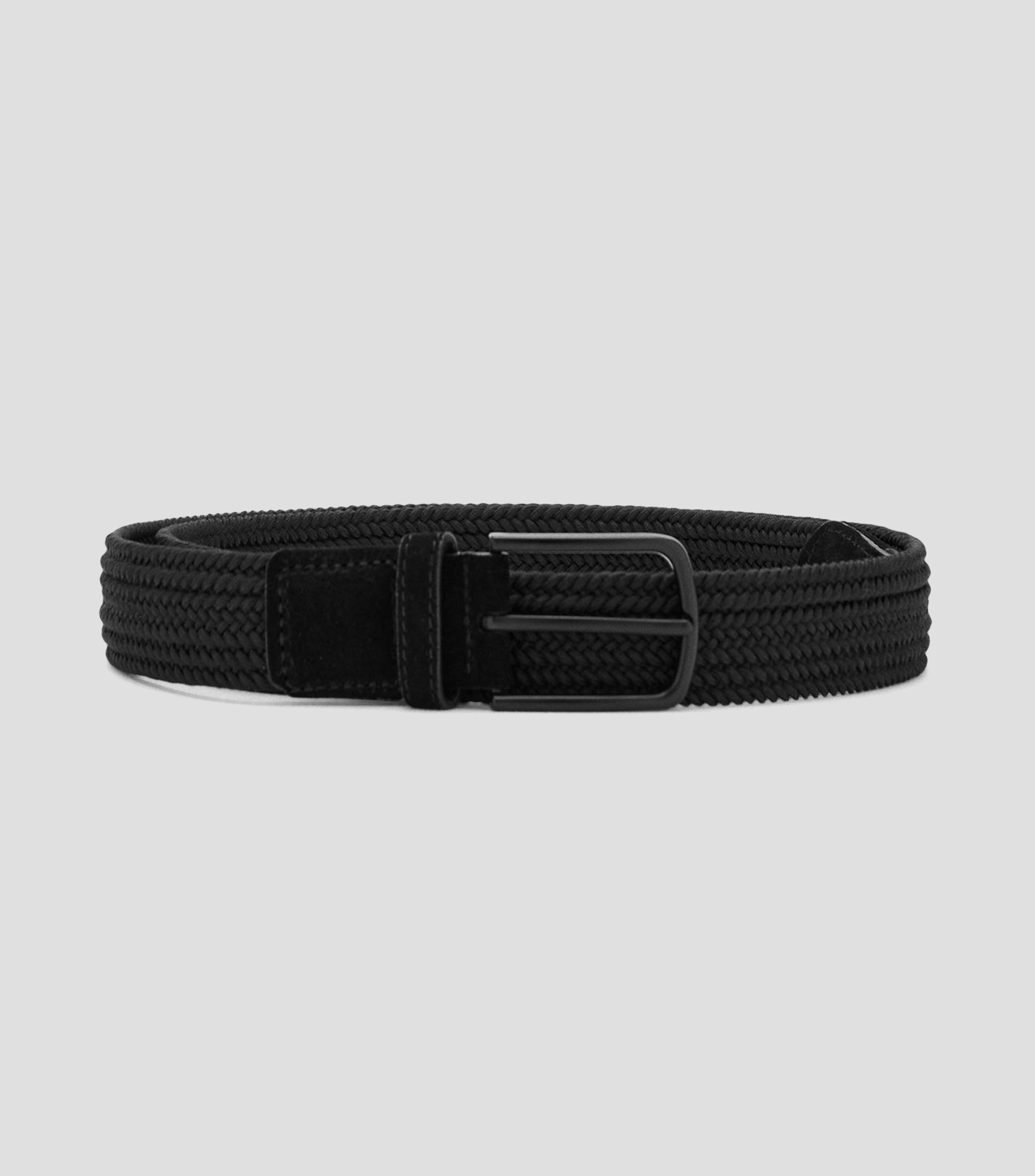 Cinturón en textil casual trenzado Hombre