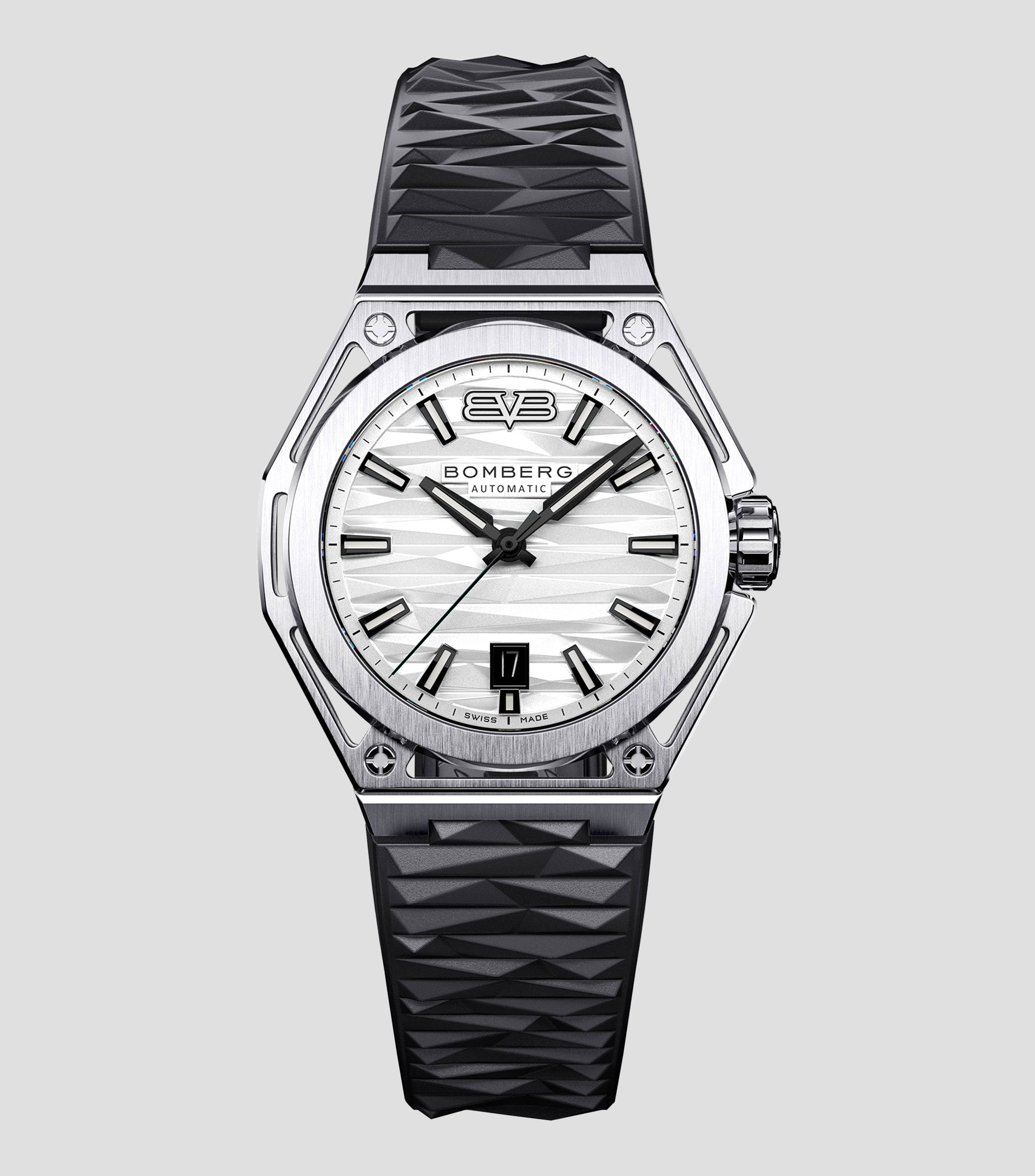 Reloj Unisex Edge Casual, Plateado