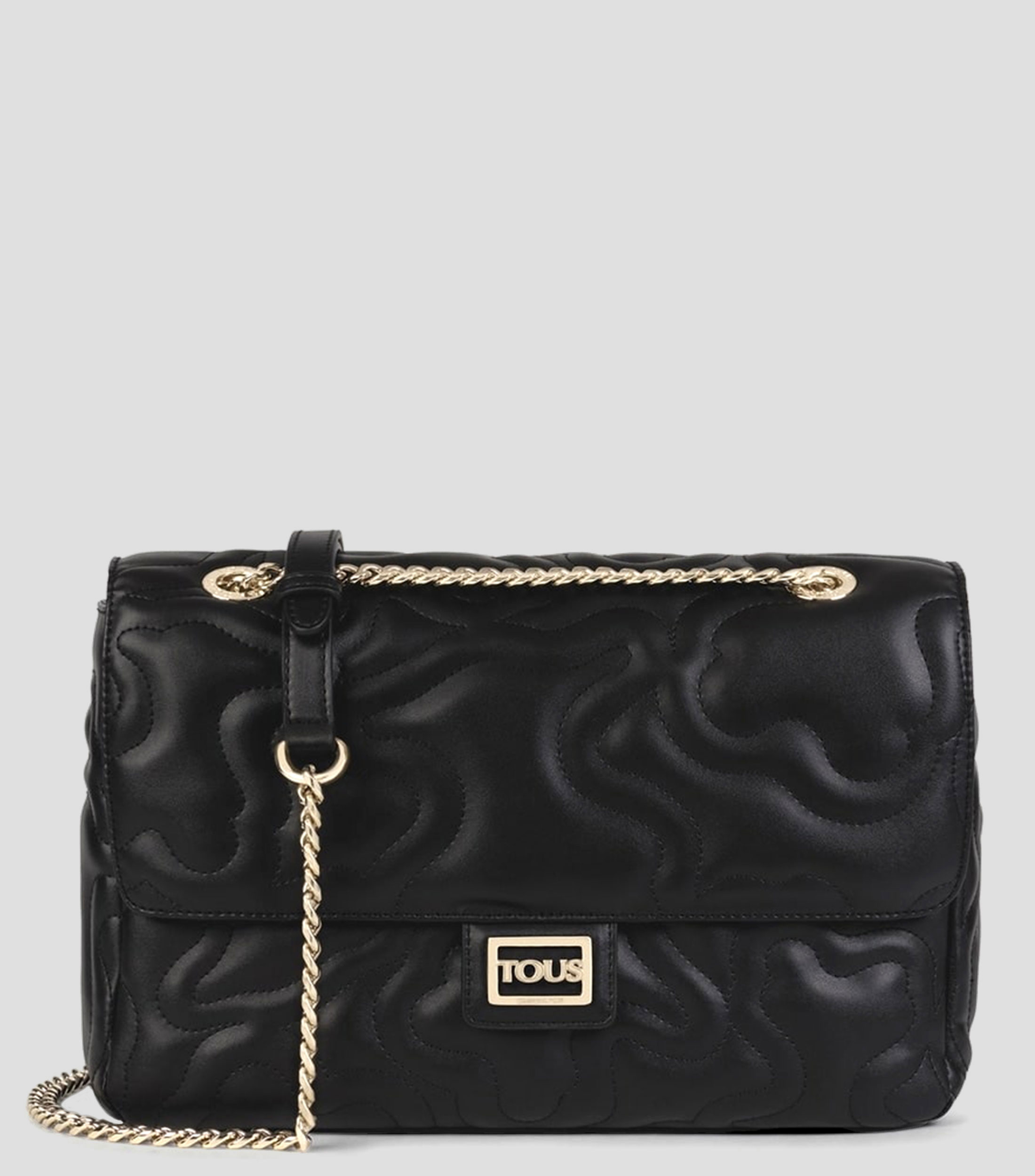 Bolso crossbody negro capitoneado Kaos Dream Mujer