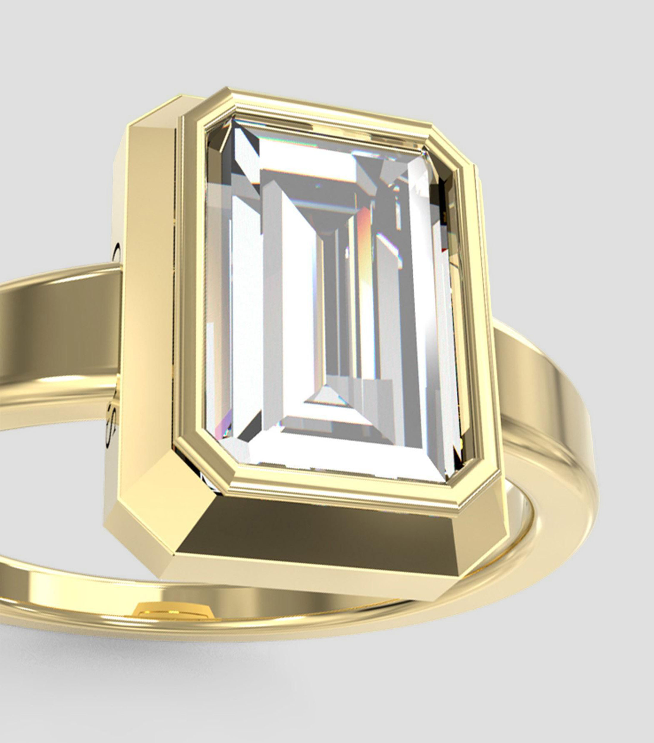 Anillo 4G Light con circonia Mujer