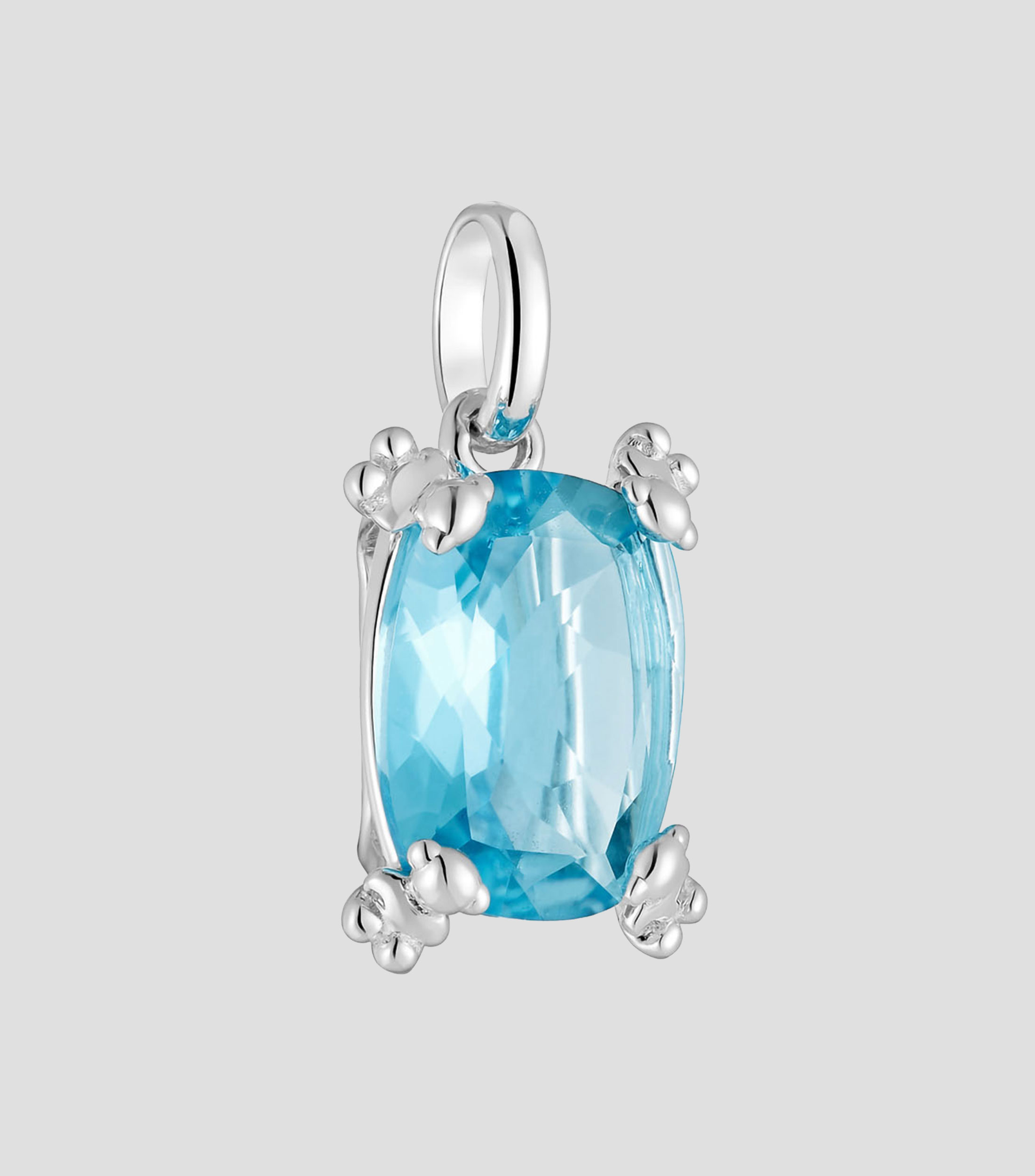 Dije en plata .925 Colors Pills con topacio Mujer