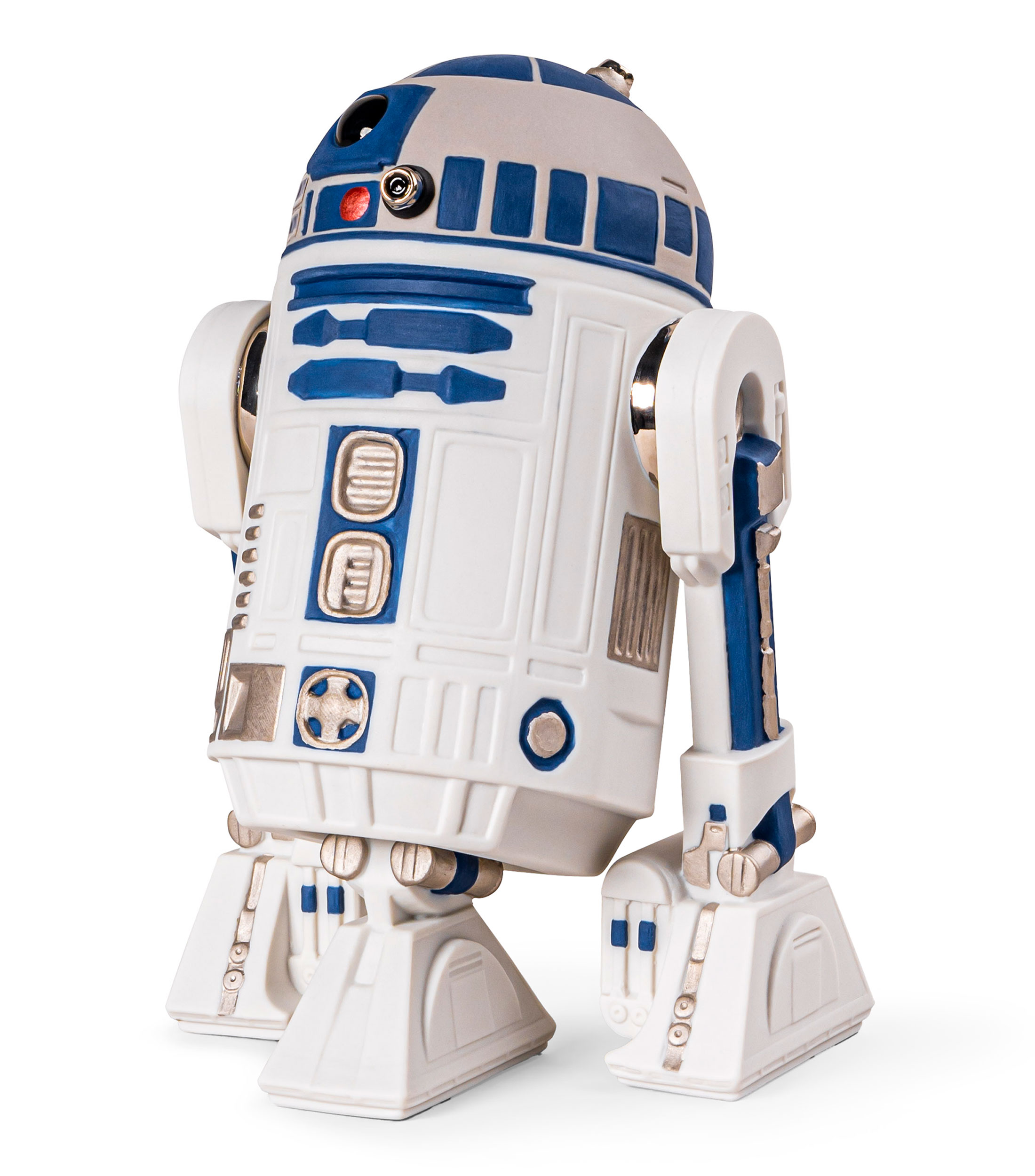 Escultura R2D2 en porcelana