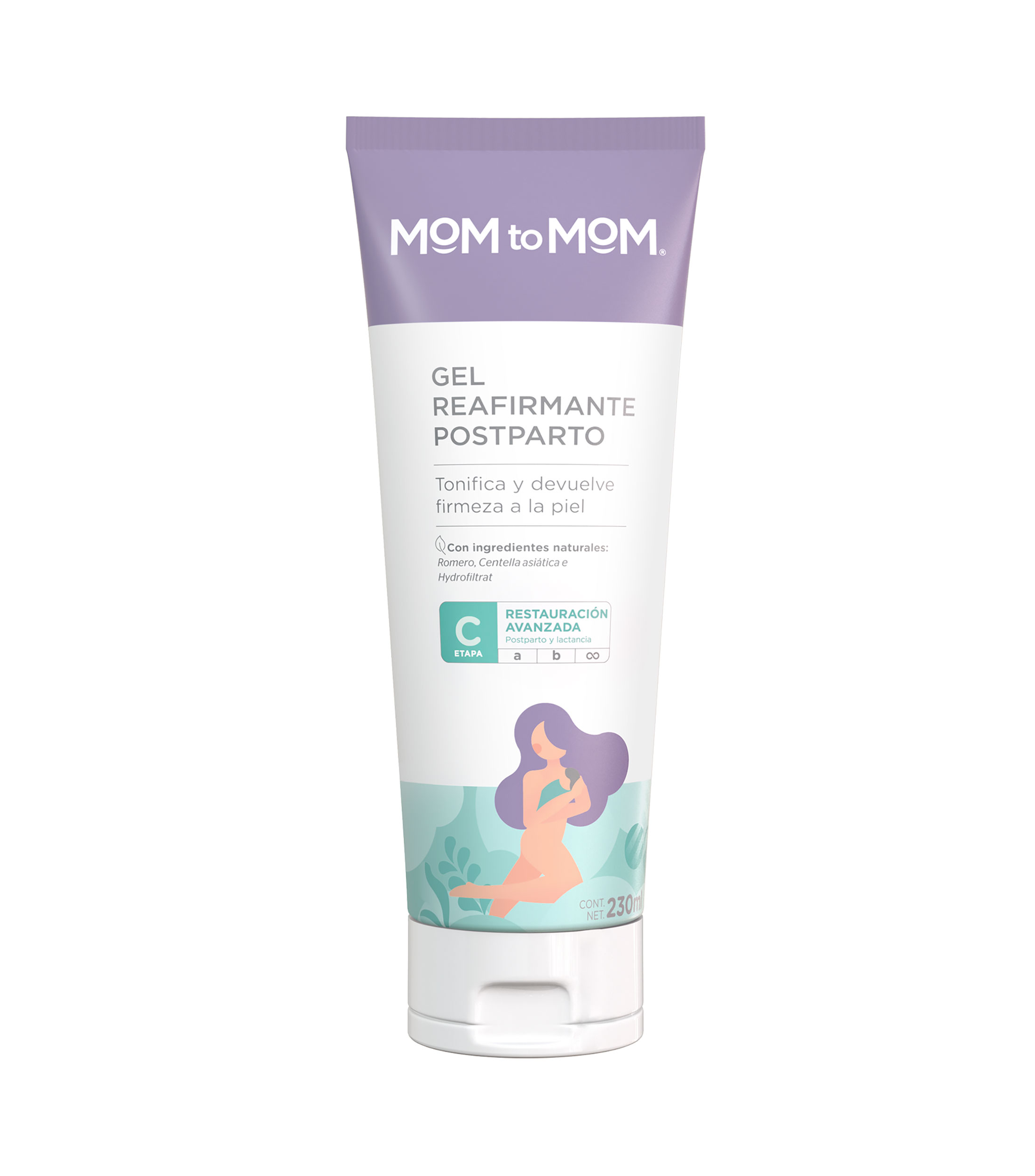 Gel Corporal Reafirmante Post Parto, 230 ml