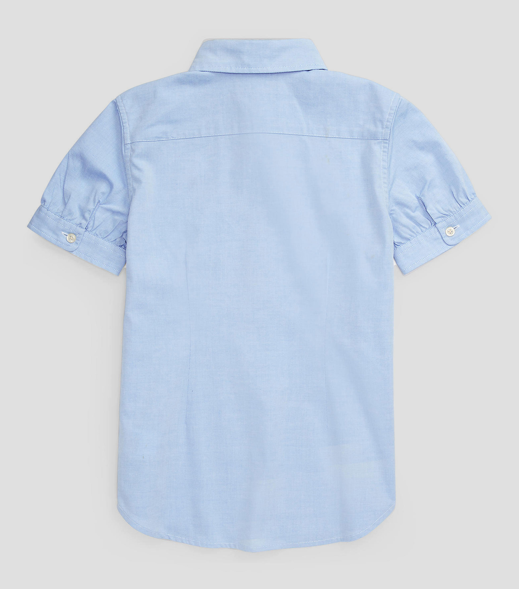 Camisa Oxford manga corta Niña