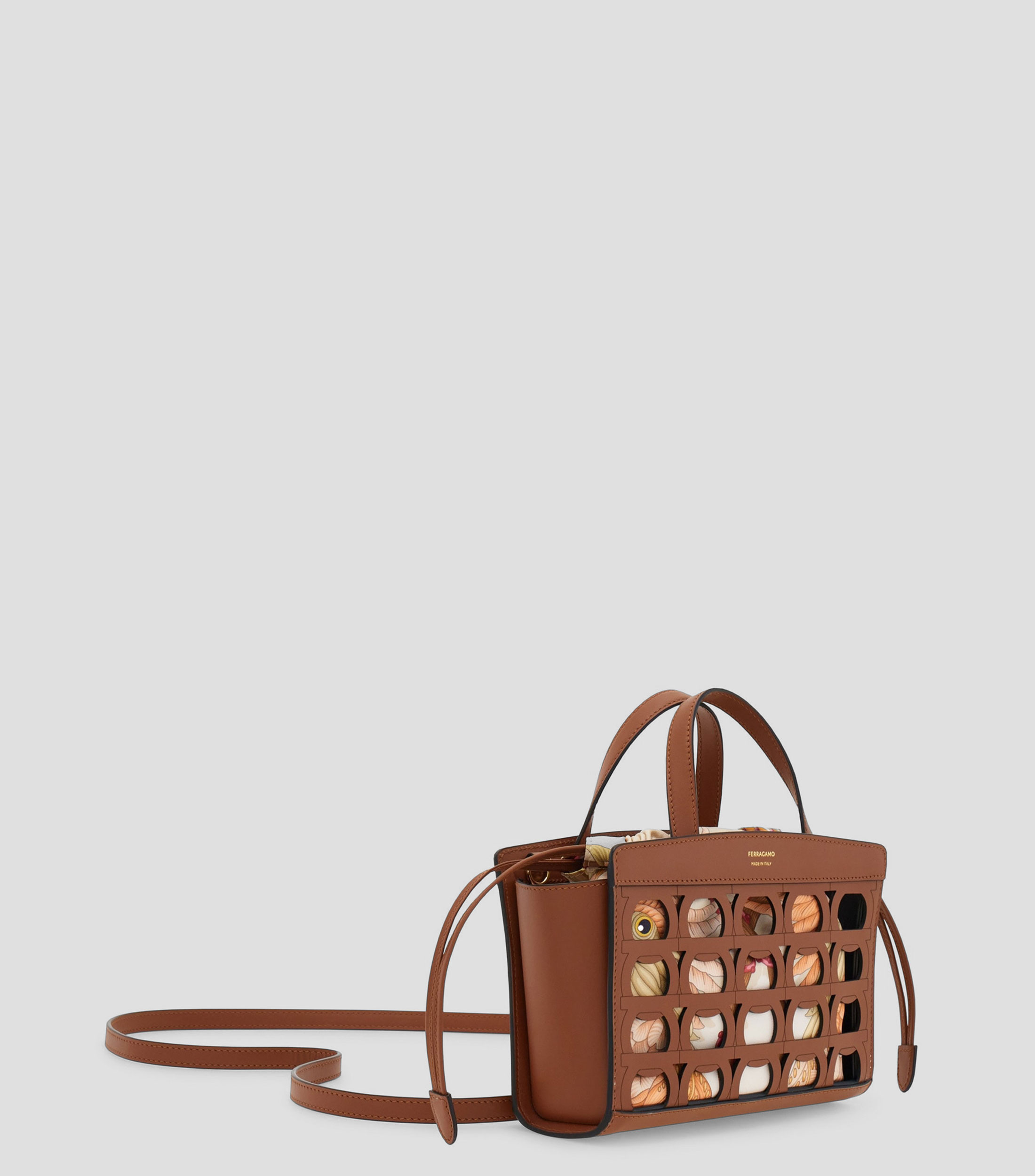 Bolso mini tote lisa Mujer
