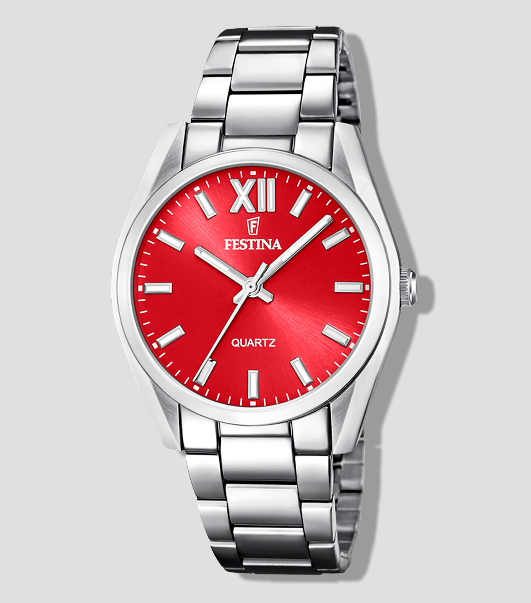 Reloj para Mujer Boyfriend Casual, Plateado