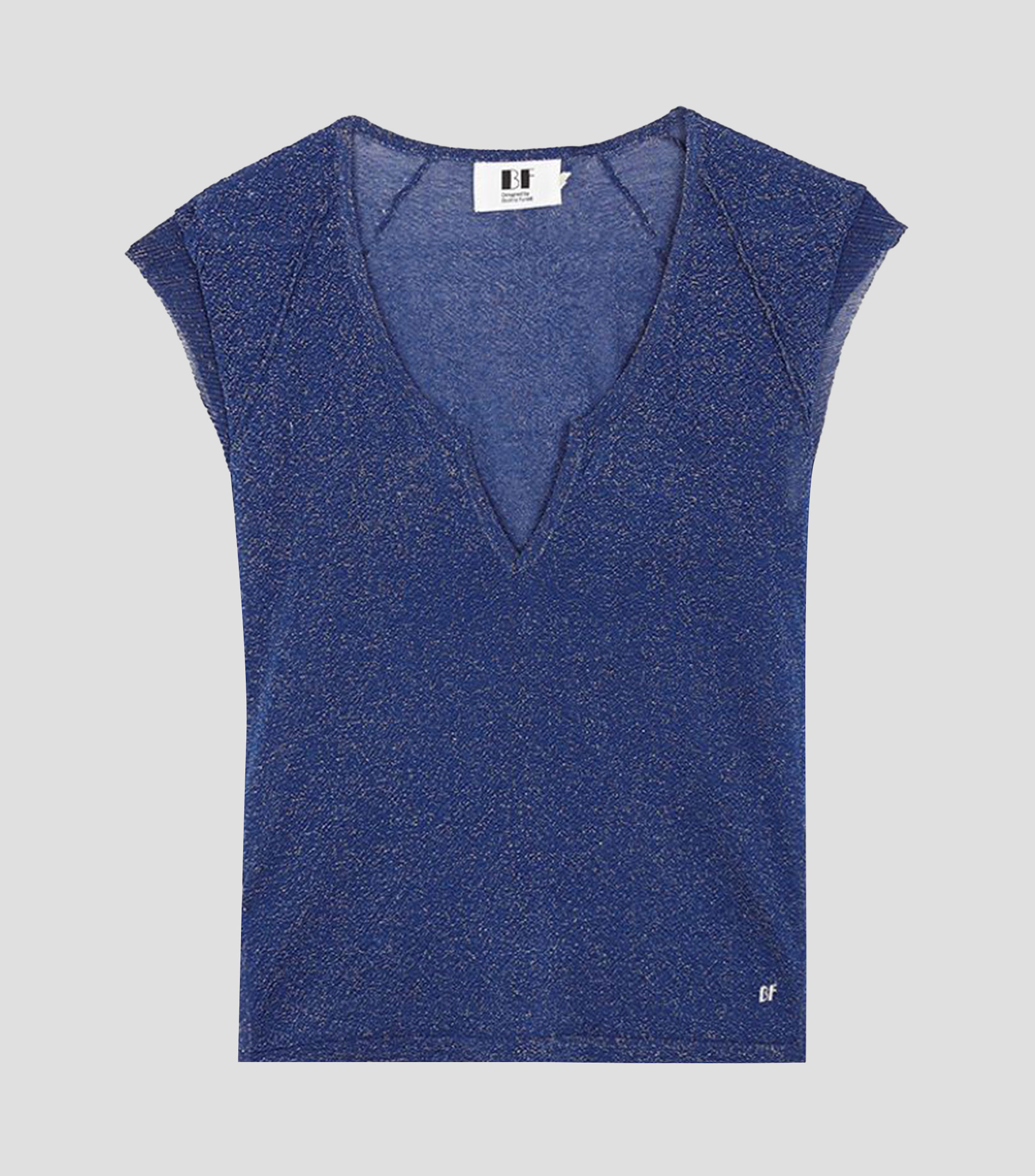 Blusa lisa sin mangas Mujer