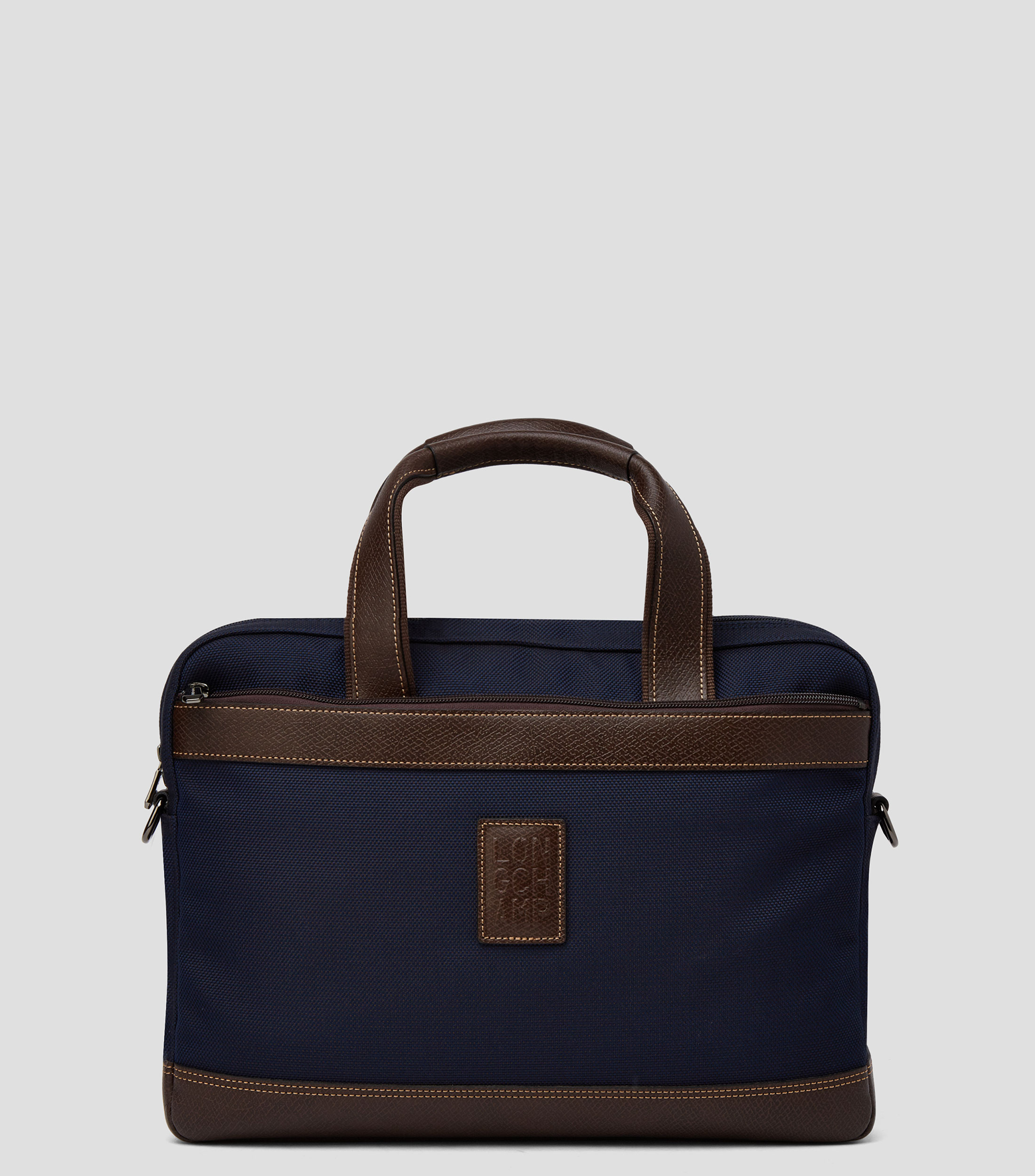 Bolsa maletin Boxford azul con textura Mujer