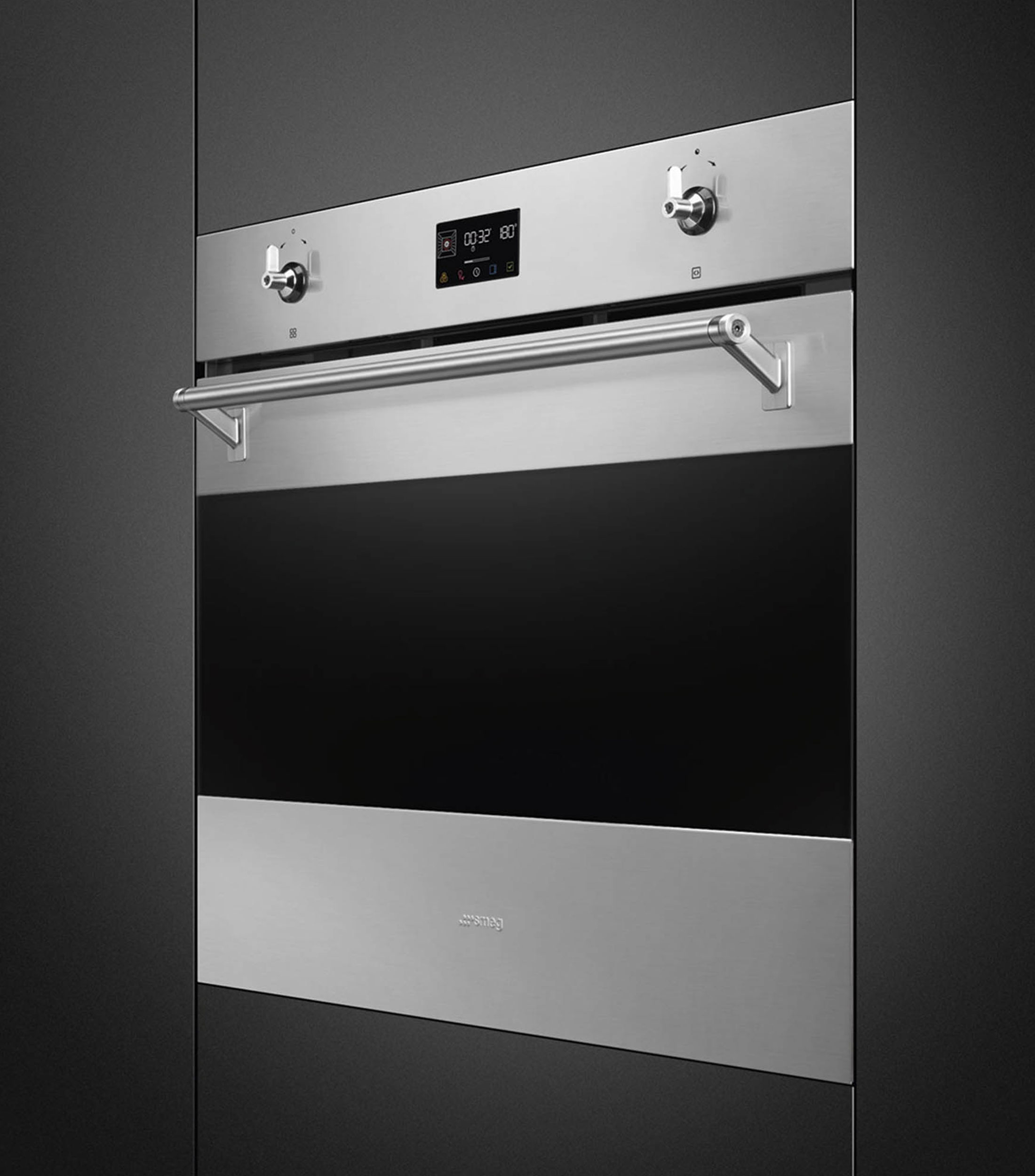 Horno Electrico 30 Pirolitico en Acero inoxidable