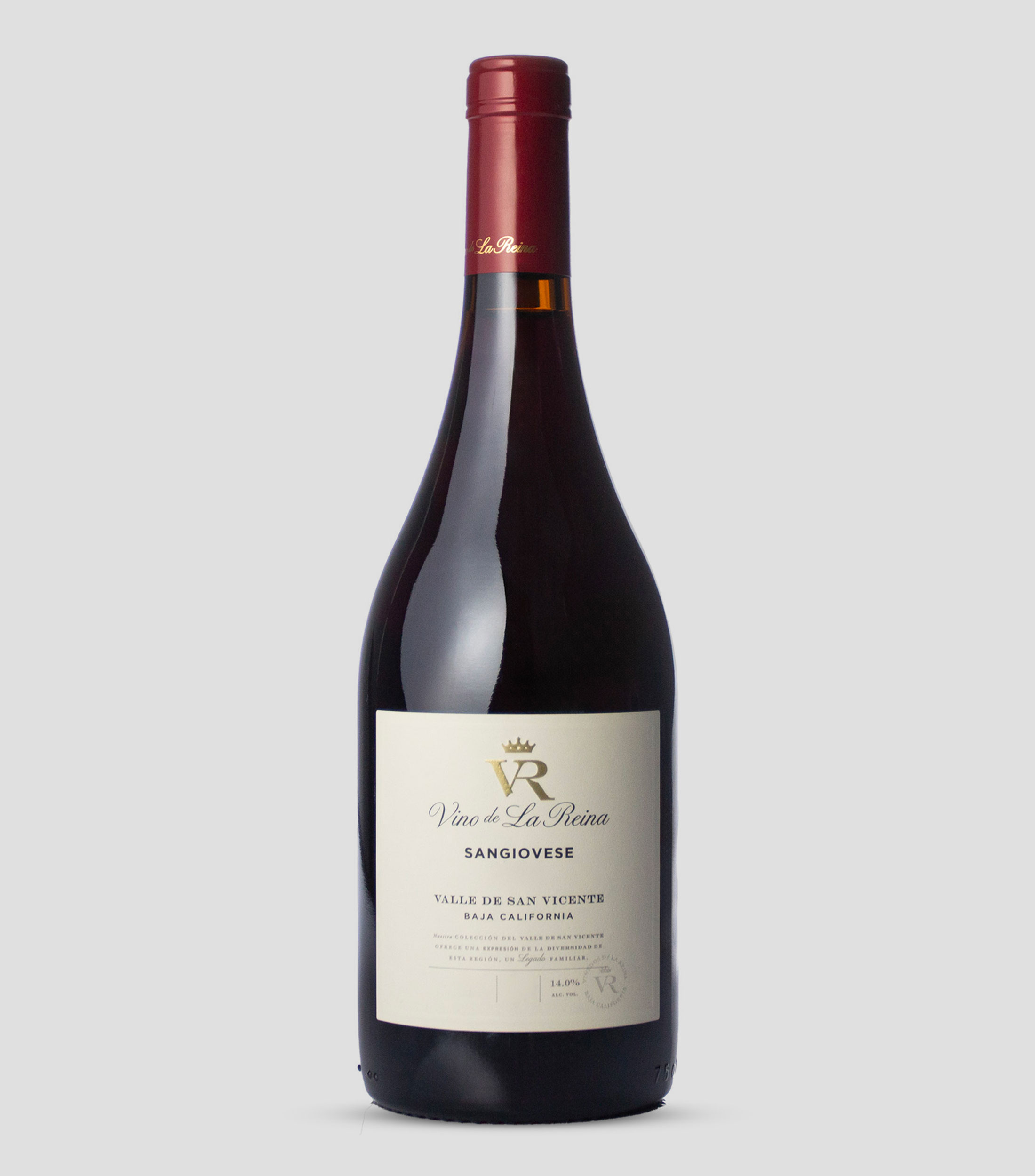 Vino Tinto Sangiovese de la Reina, México, 750 ml