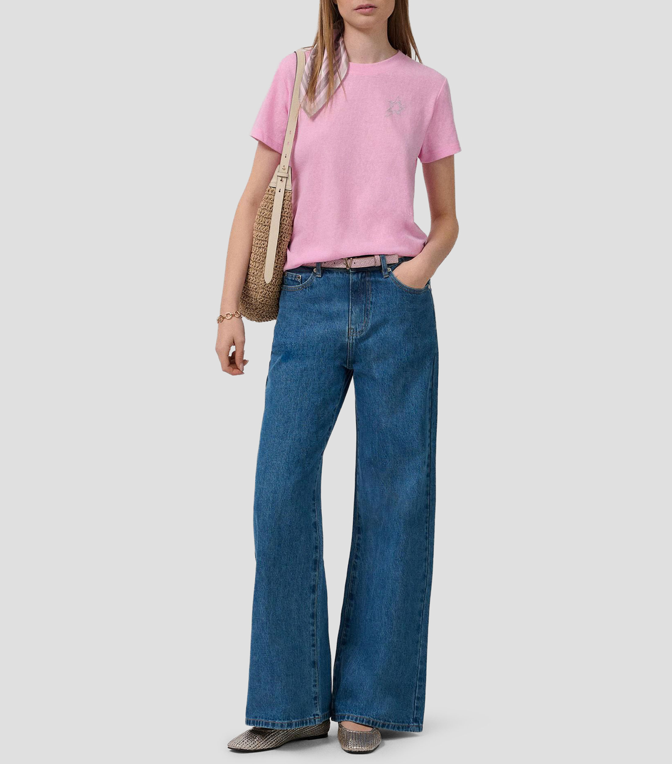 Jeans wideleg Mujer