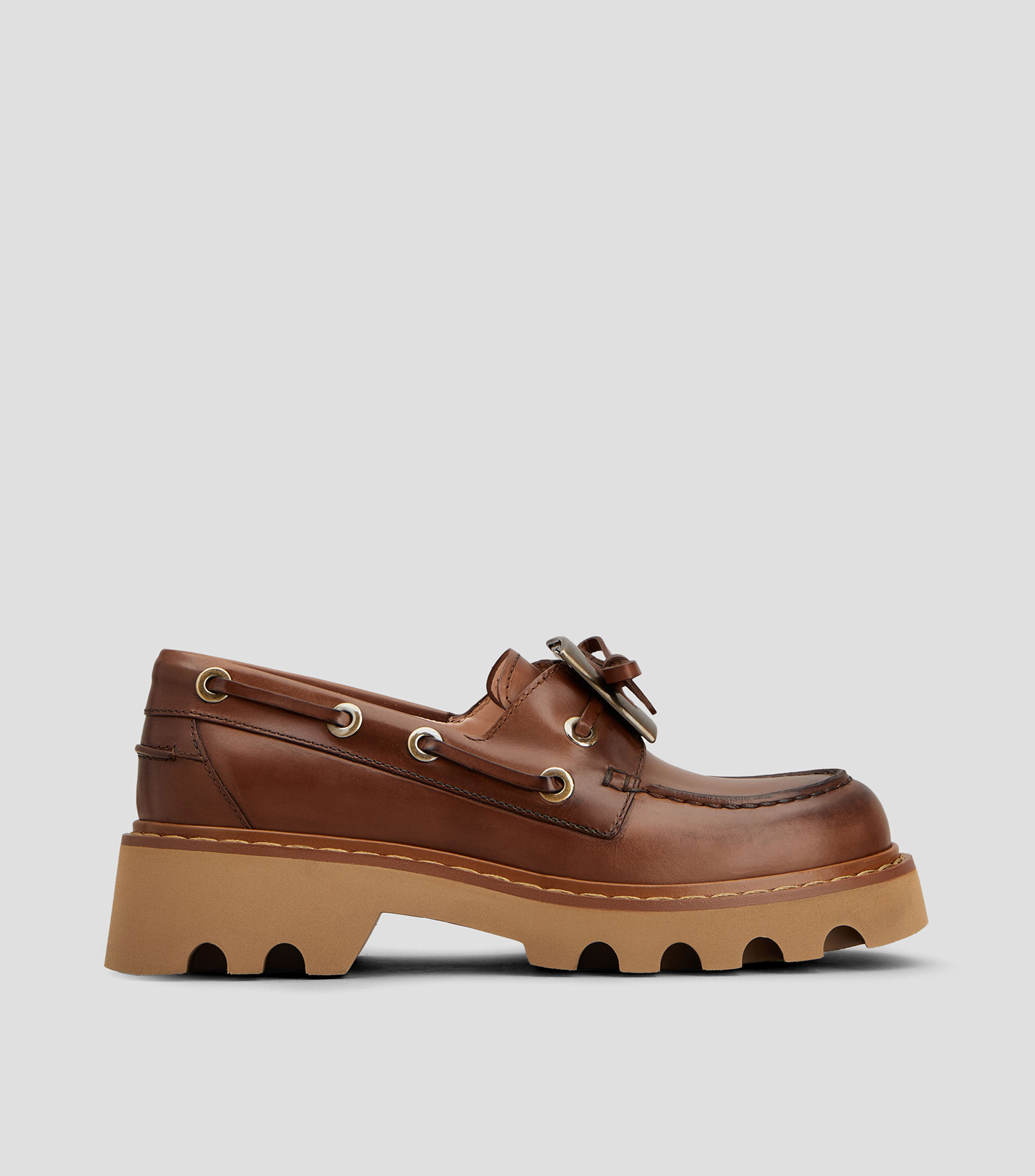 Zapatos casuales Náuticos Viv' Rangers Truck en piel Mujer