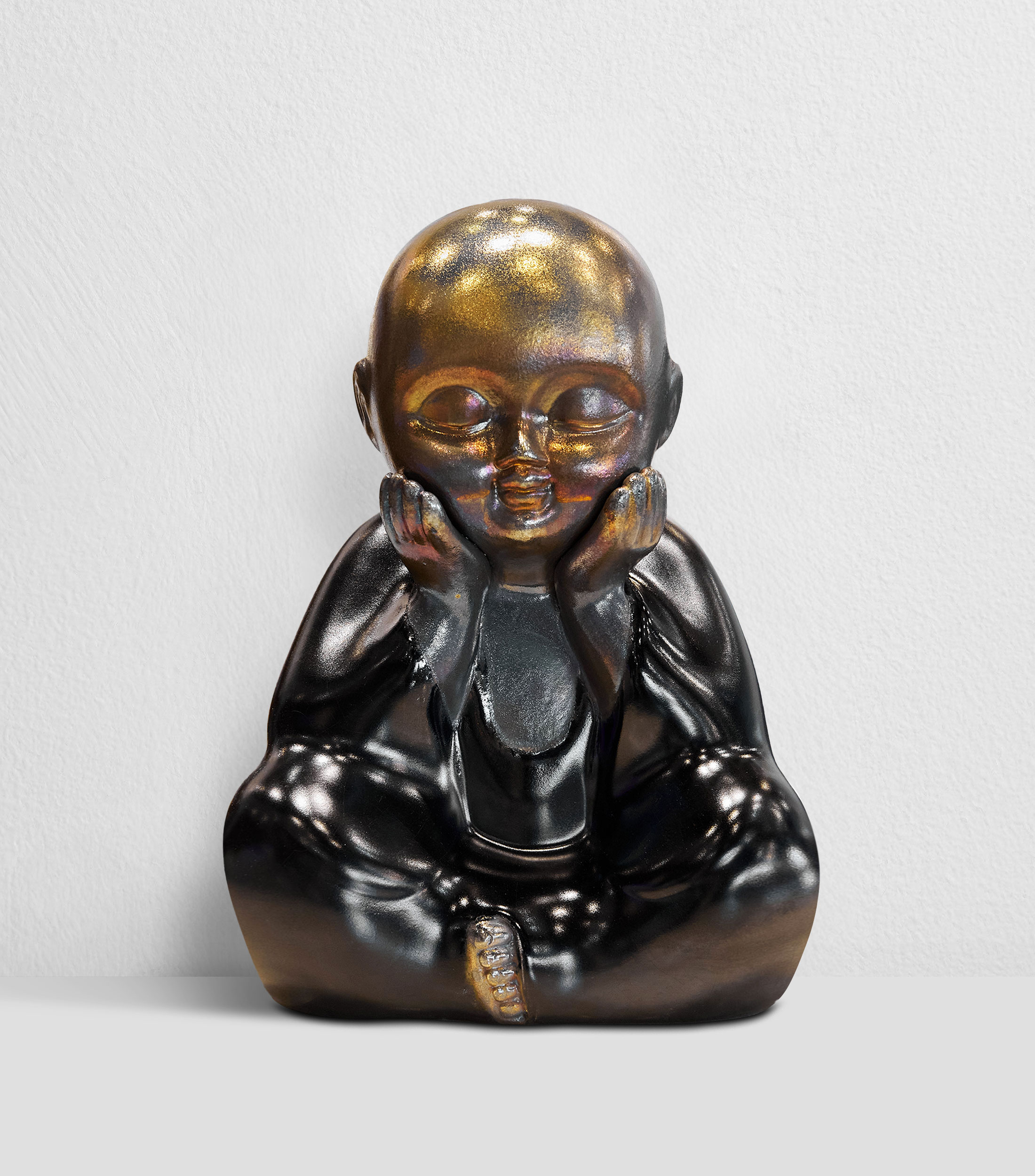 Figura decorativa Baby Buda Raku