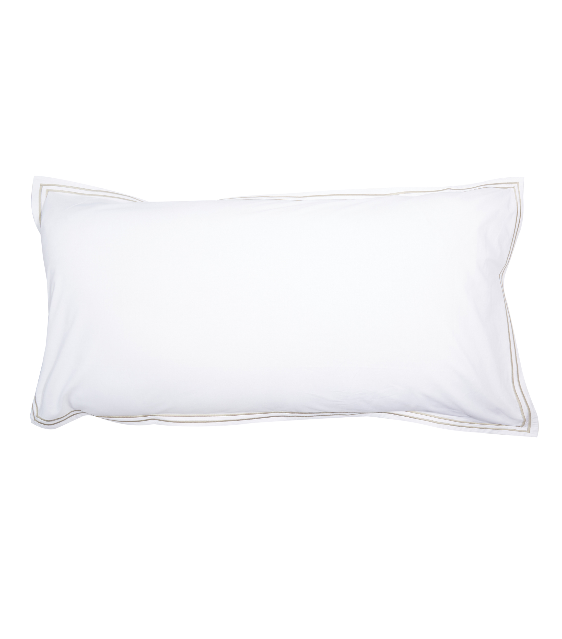 Funda para almohada Feston blanco