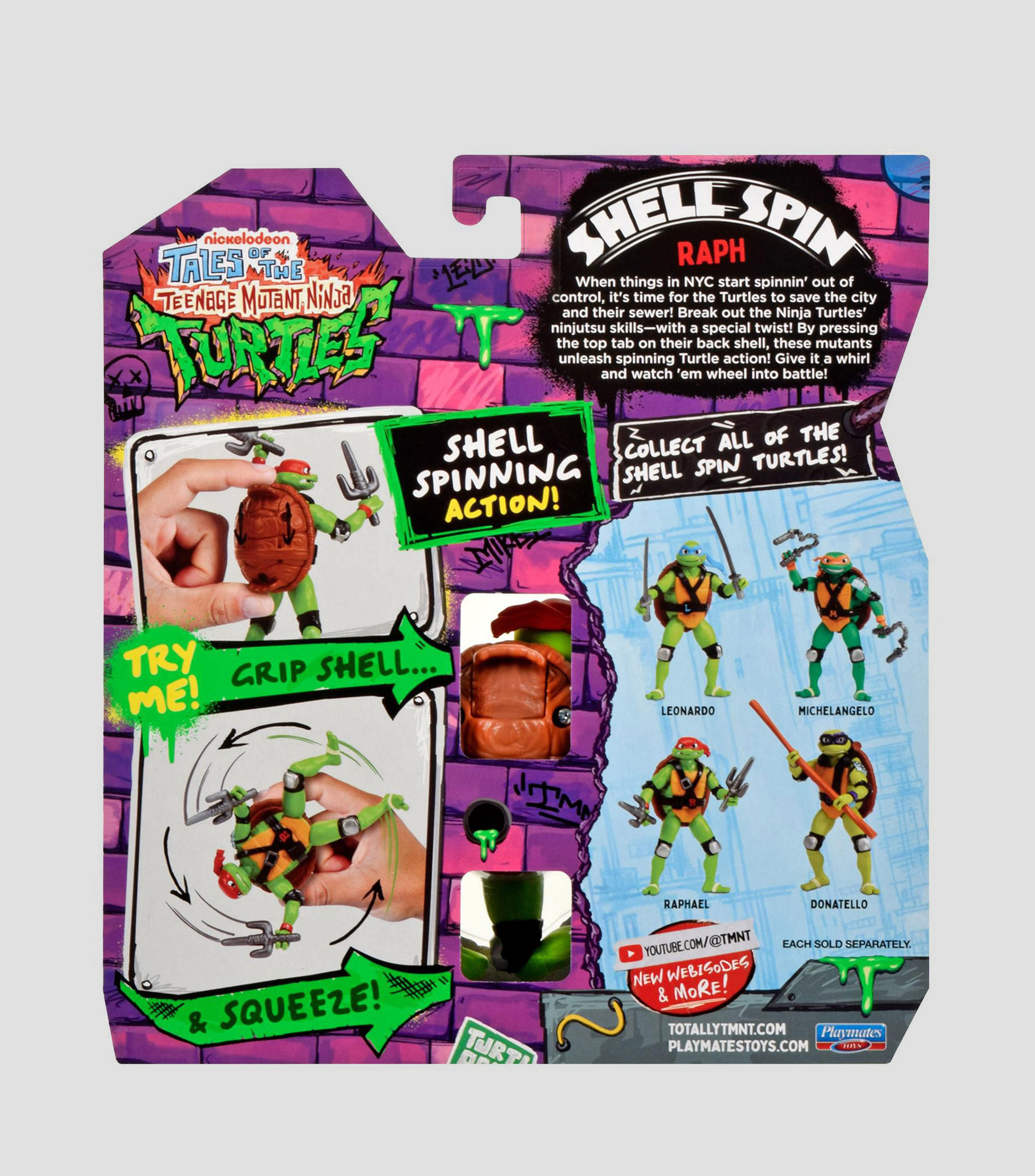 Figura de acción Shell Spin Raph