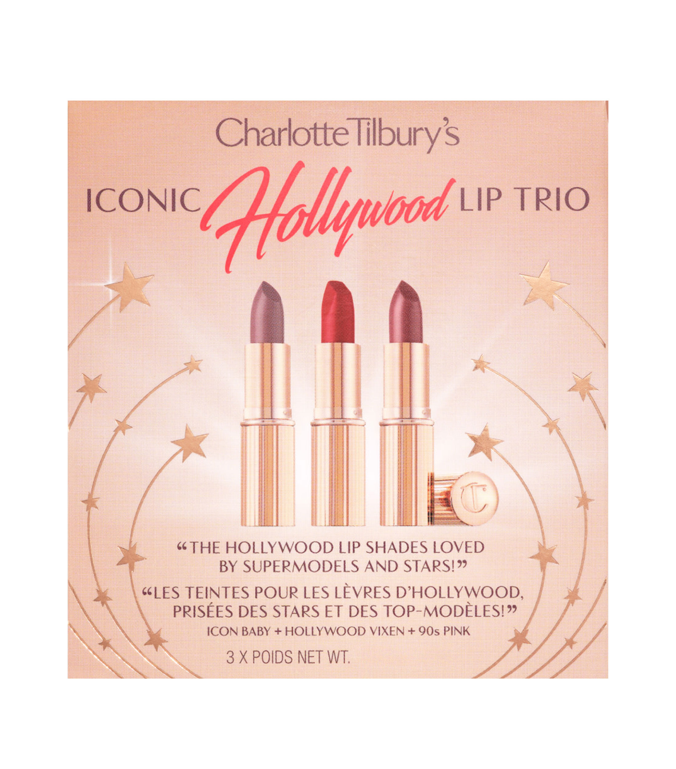 Set Lápiz labial Iconic Hollywood