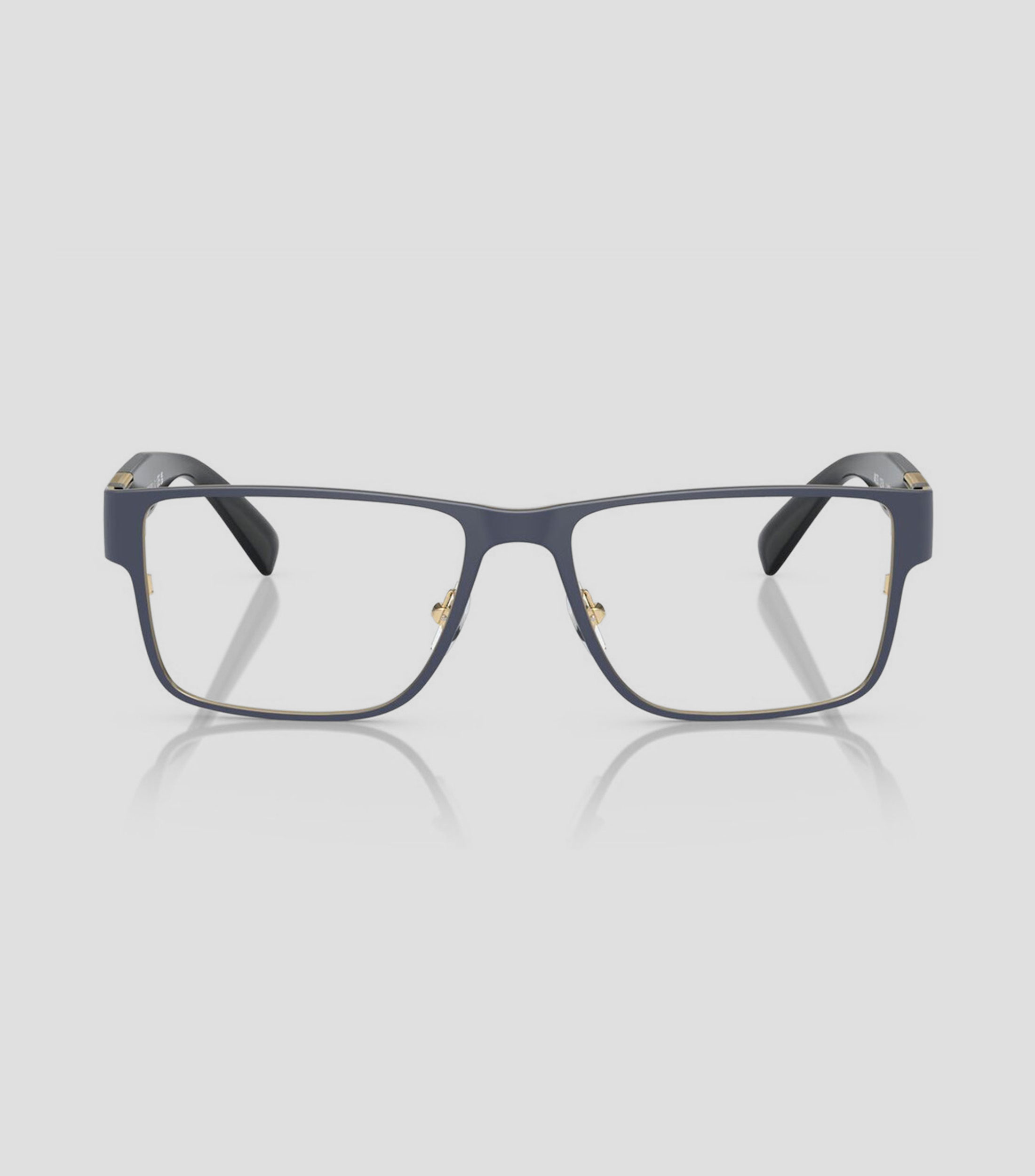 Lentes oftálmicos rectangulares azules Hombre