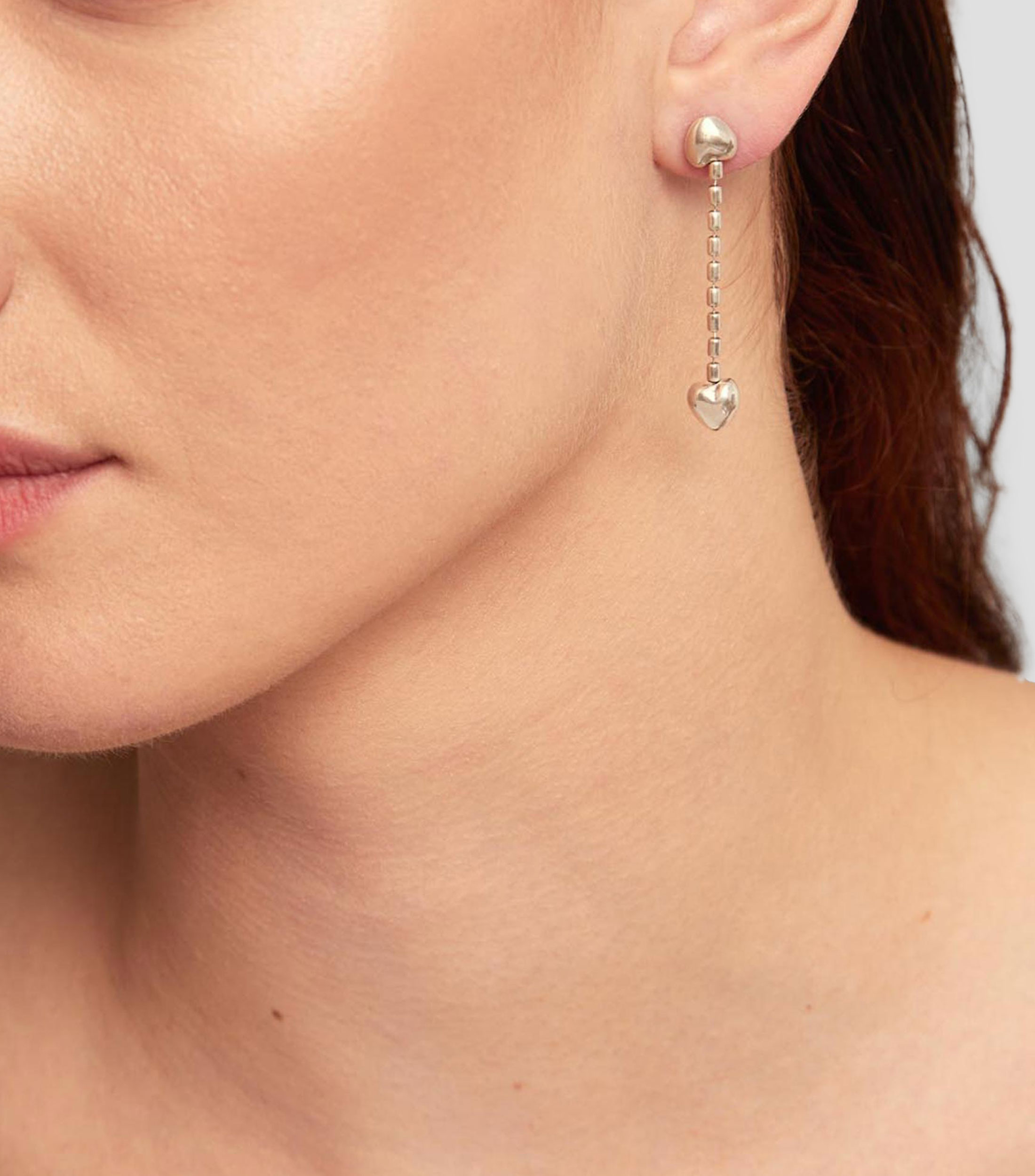 Aretes de corazones Cupido Mujer