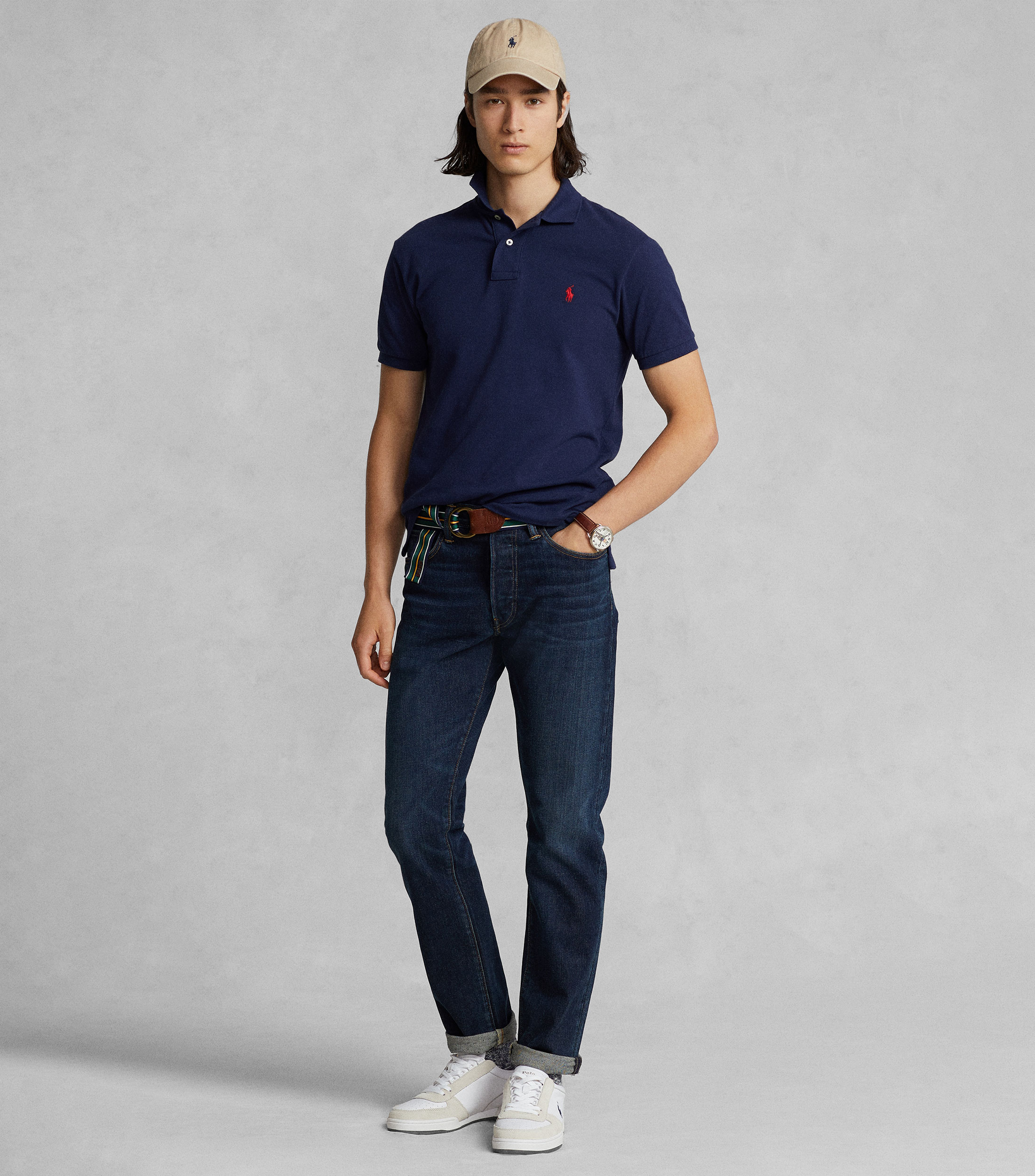 Playera Tipo Polo manga corta Hombre