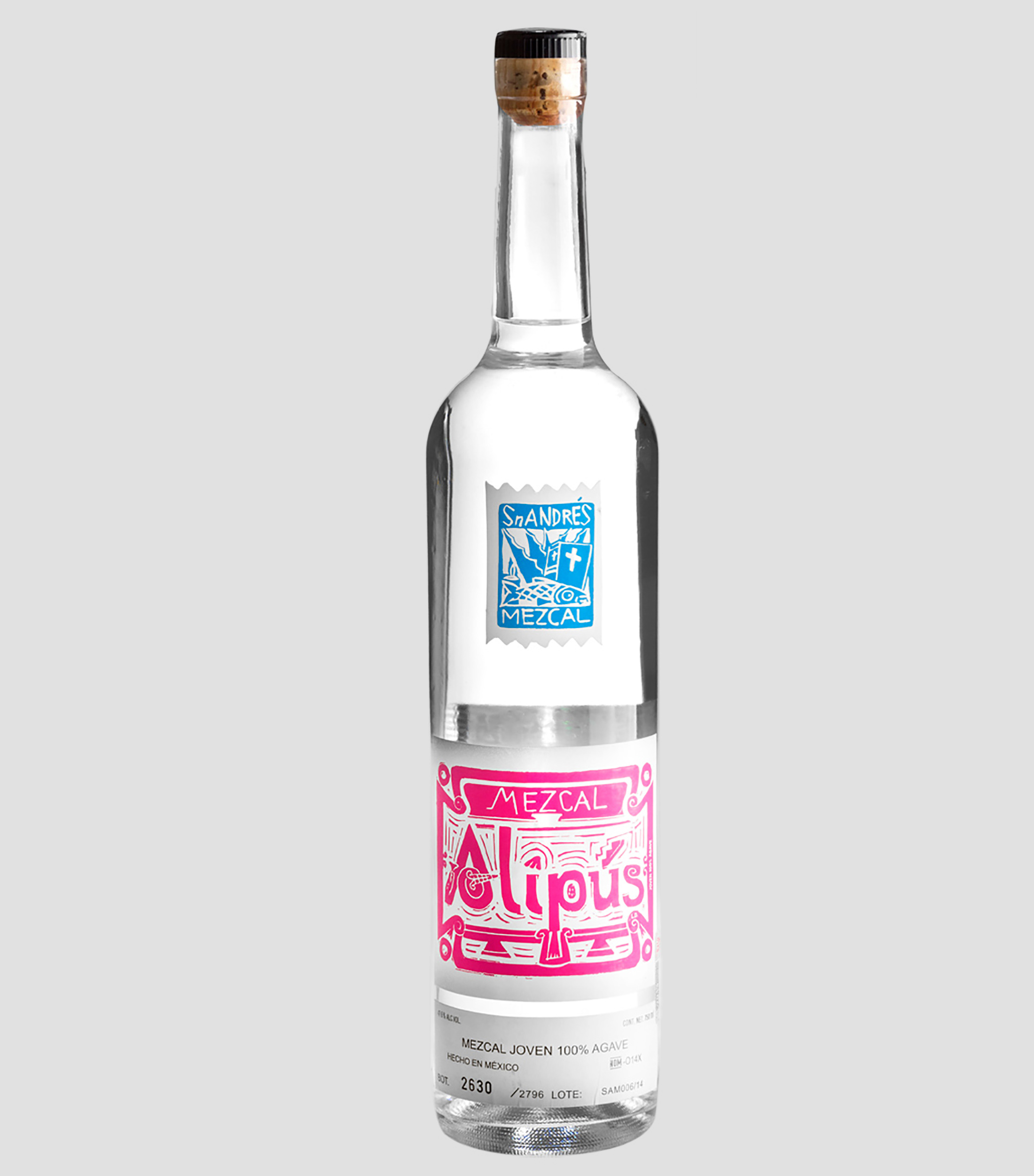 Mezcal Alipús Joven San Andrés, 750 ml