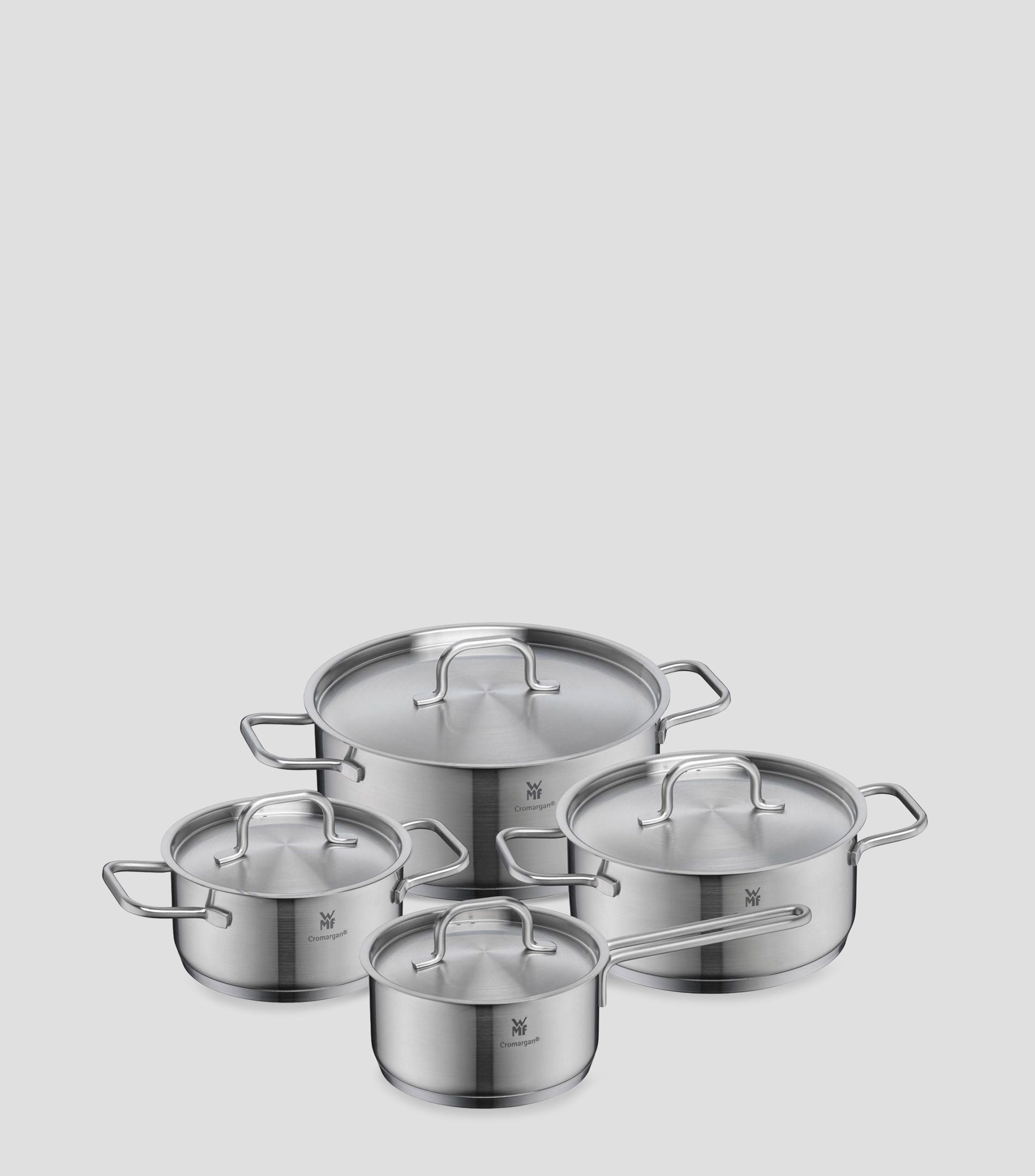 Batería de cocina en acero inoxidable Inspiration 4 Piezas