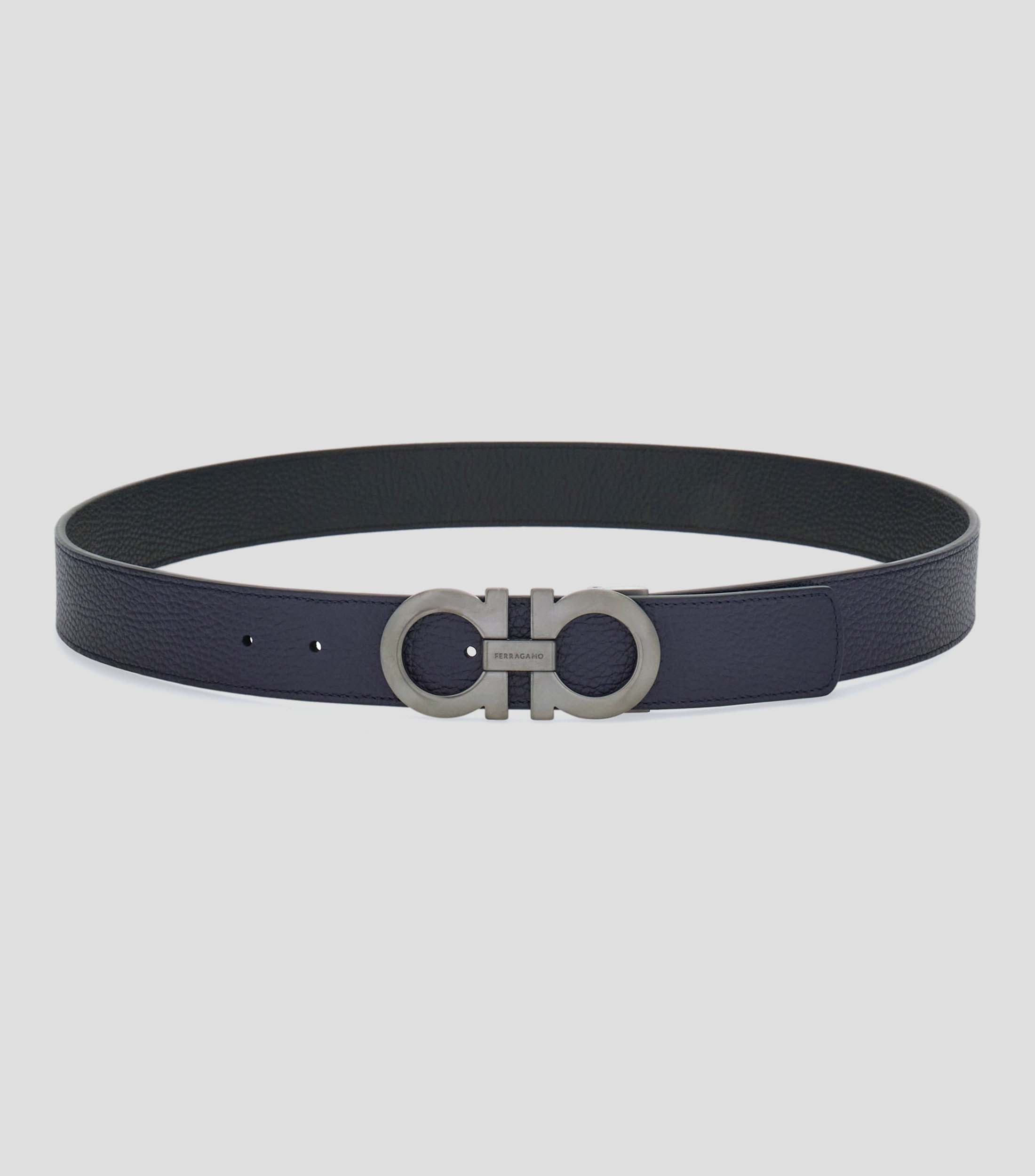 Cinturón reversible y ajustable Gancini Hombre
