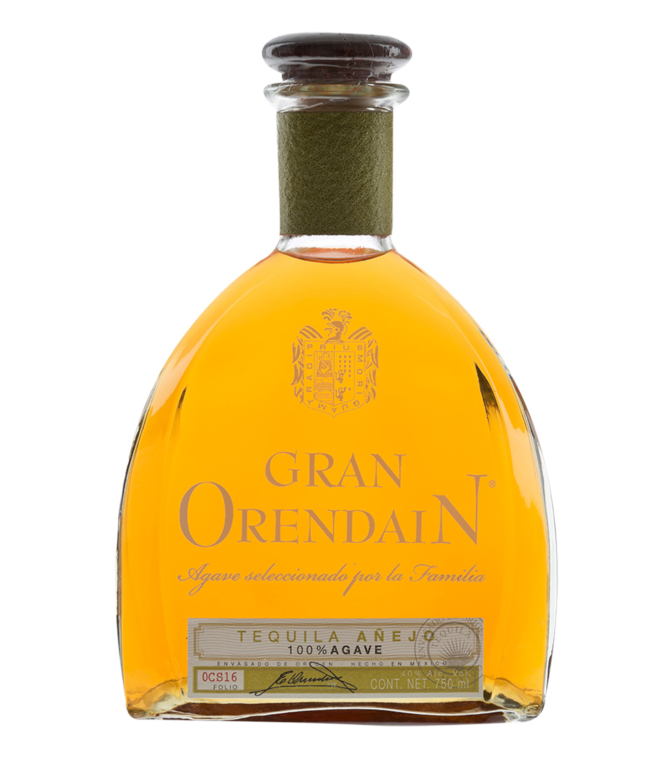 Gran Orendain Tequila Añejo Gran Orendain, 750 ml El Palacio de Hierro