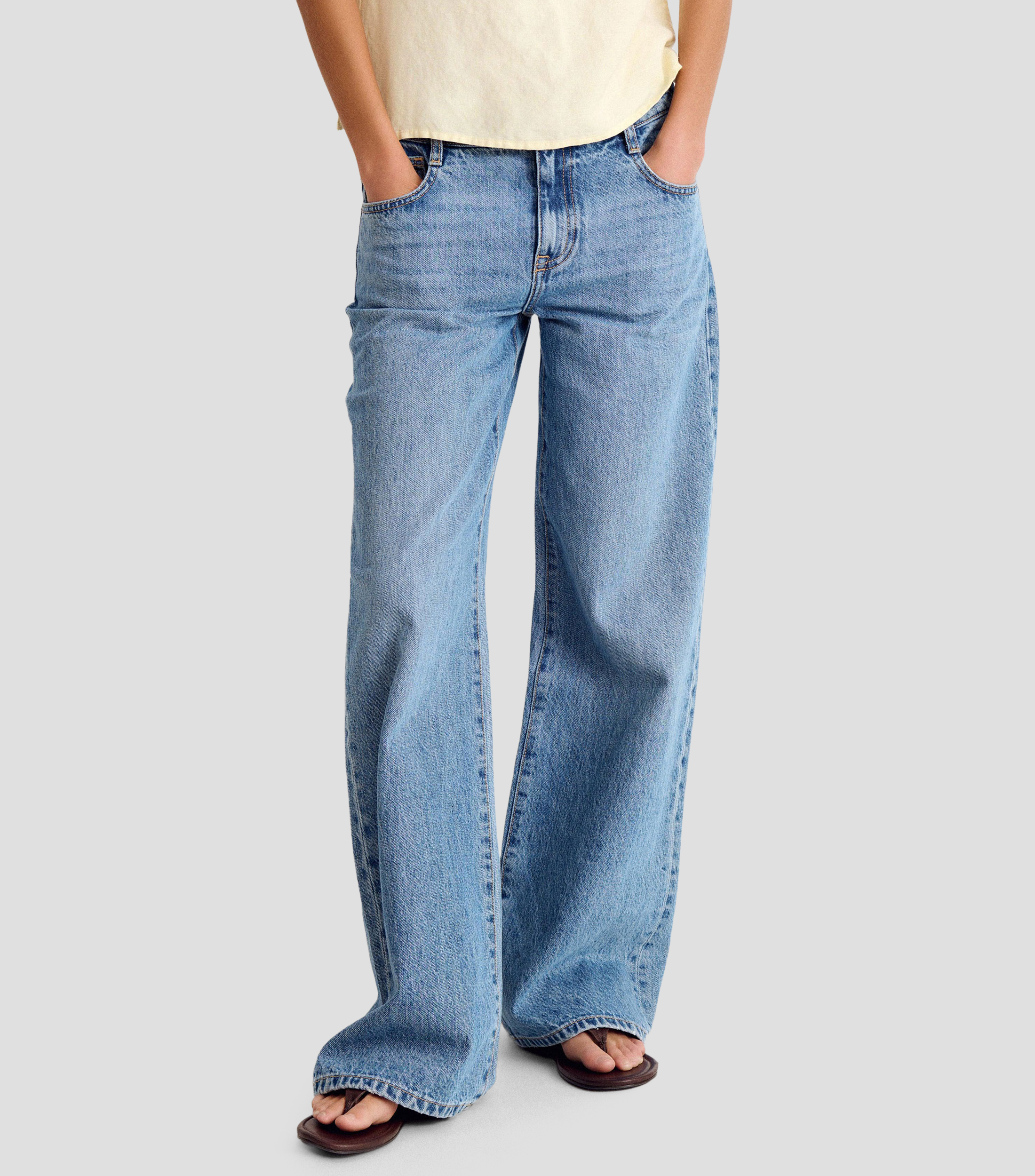 Jeans regular Mujer