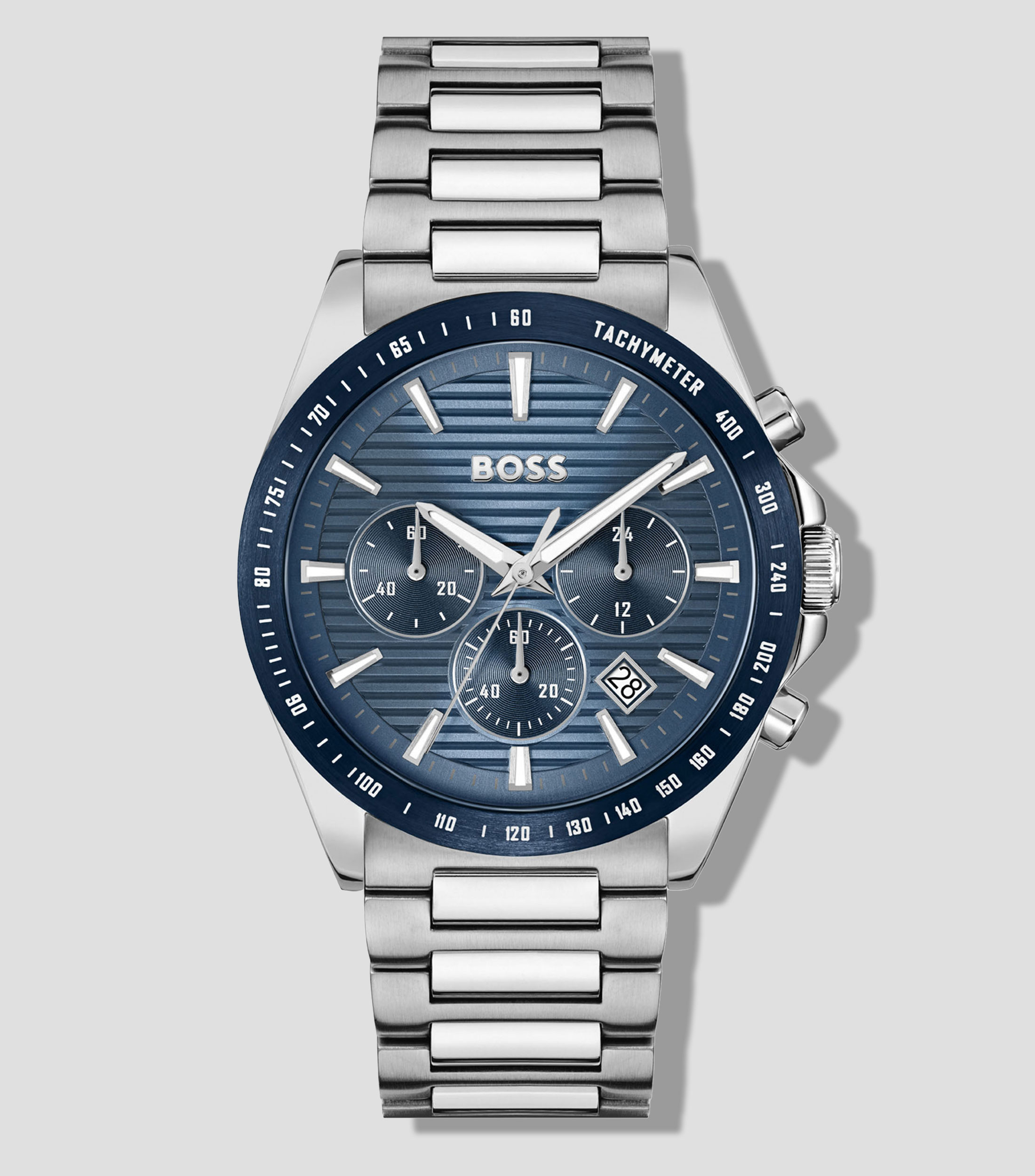 Reloj para Hombre Strike Chrono Azul, Plateado