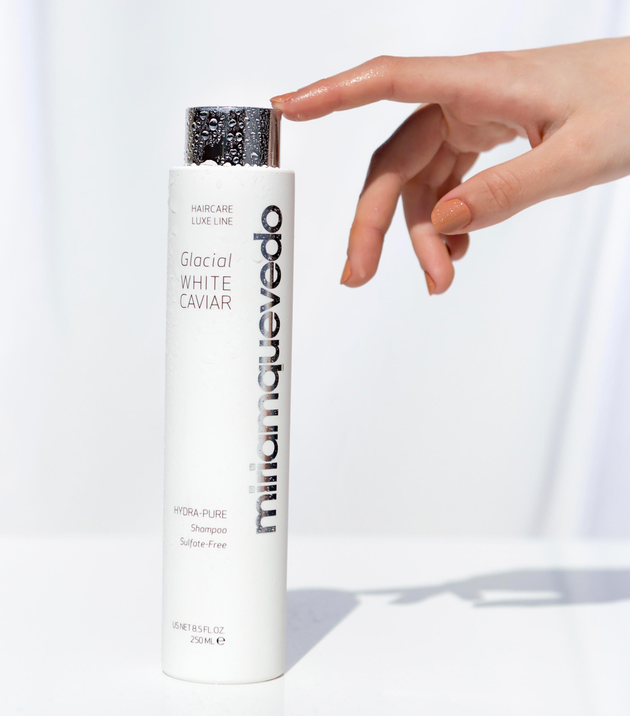 Shampoo Hidratante Glacial White Caviar Hydra Pure, 250 ml