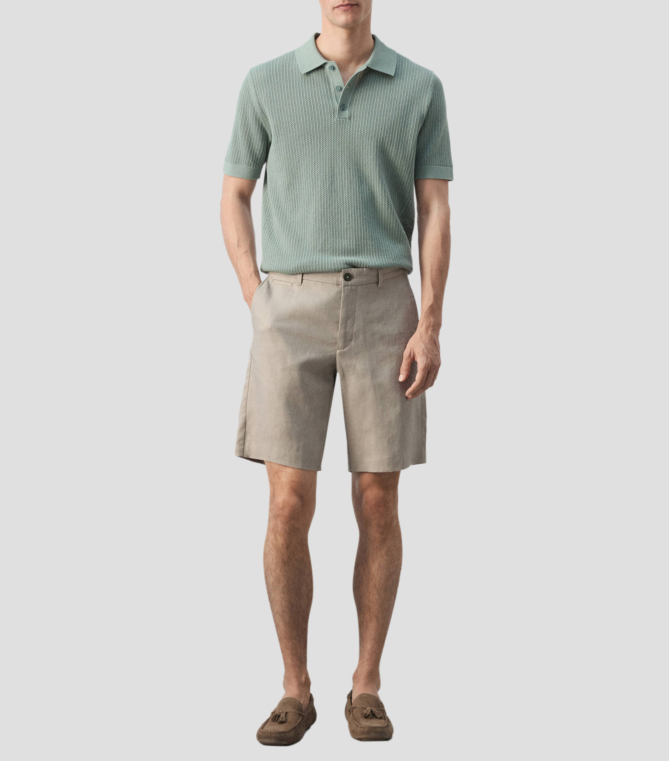 Bermuda lisa Hombre