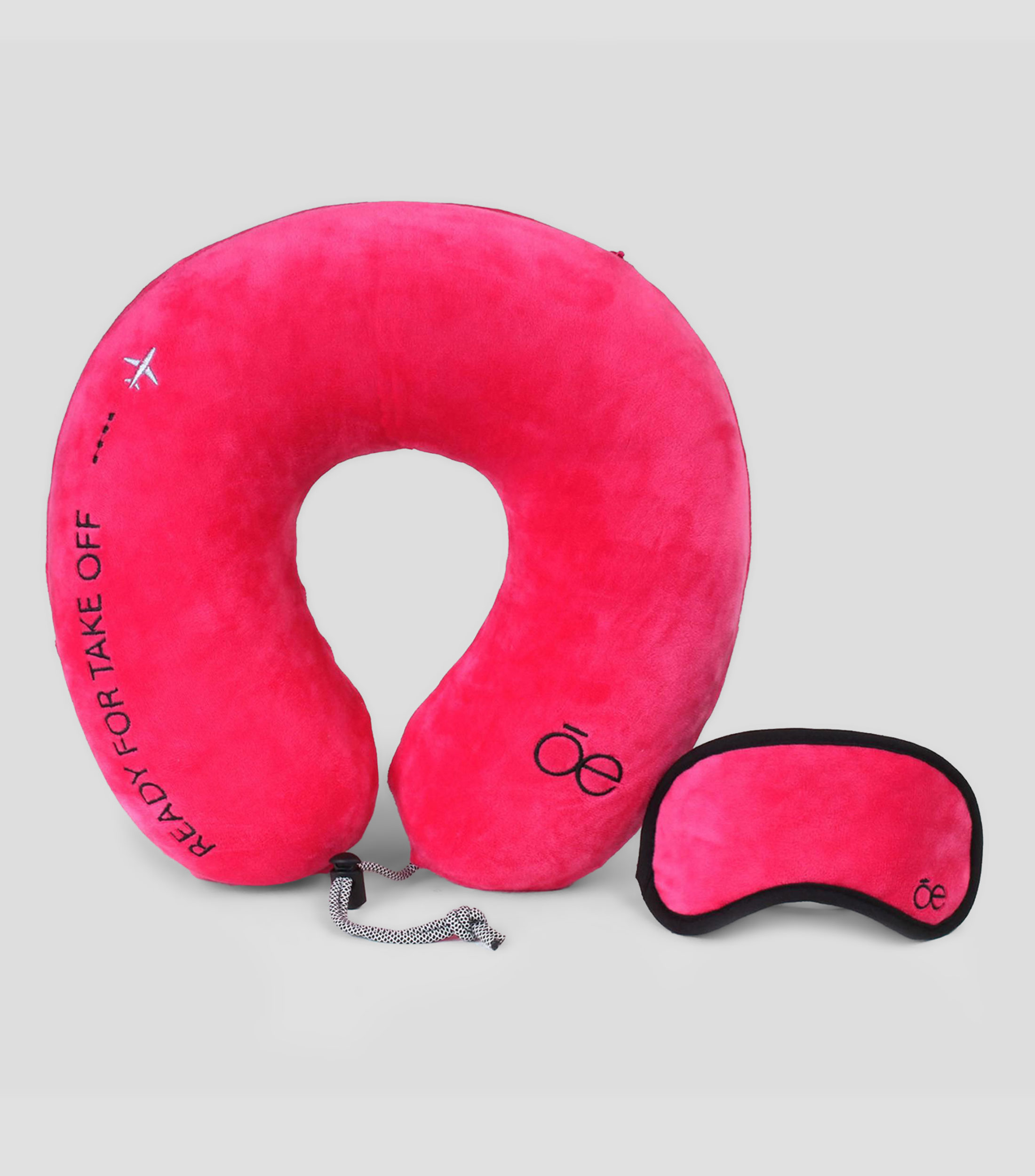 Almohada de viaje Memory Foam Firma Rosa