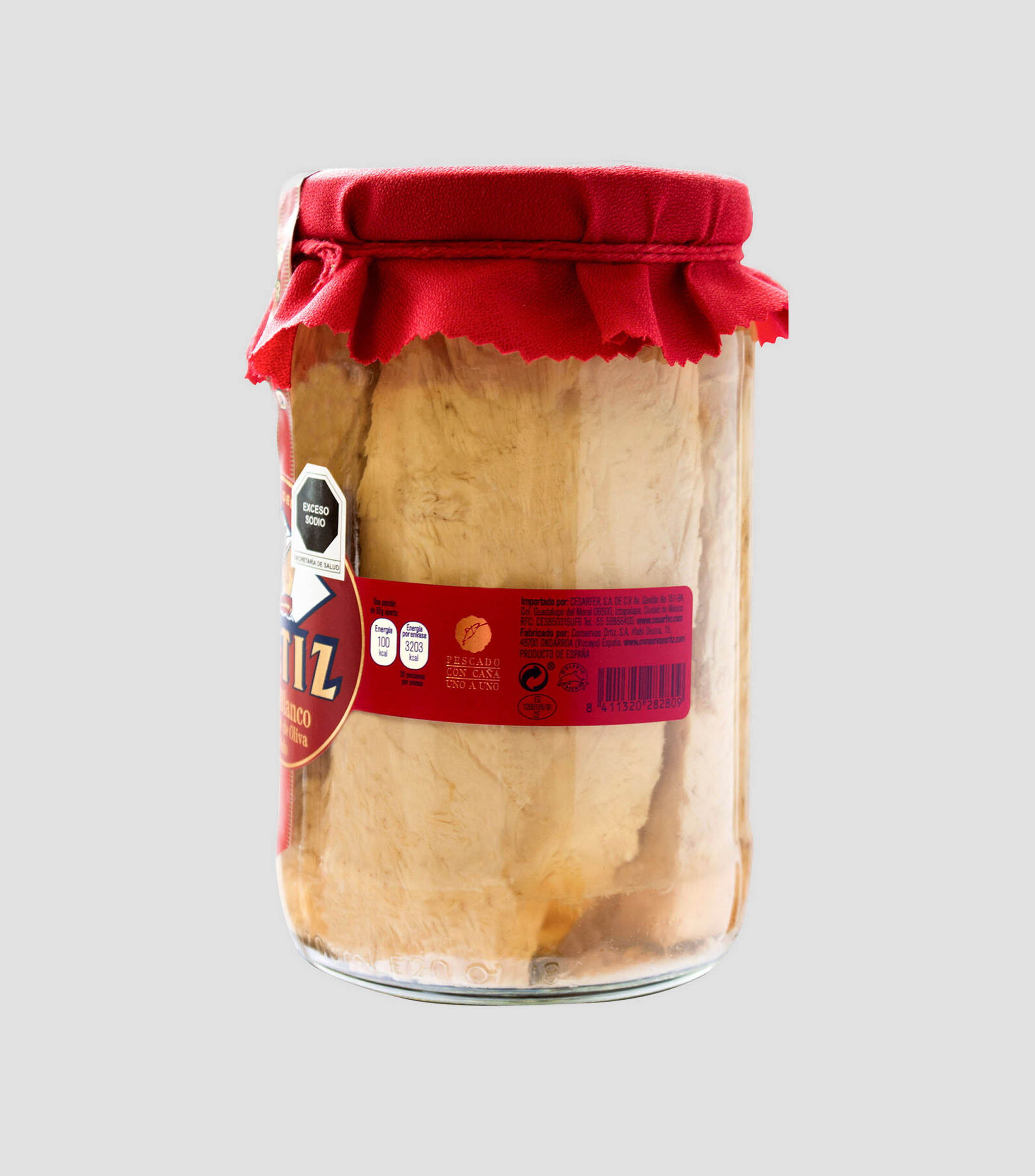 Atún Blanco en Aceite de Oliva Sólido, 1.6 Kg