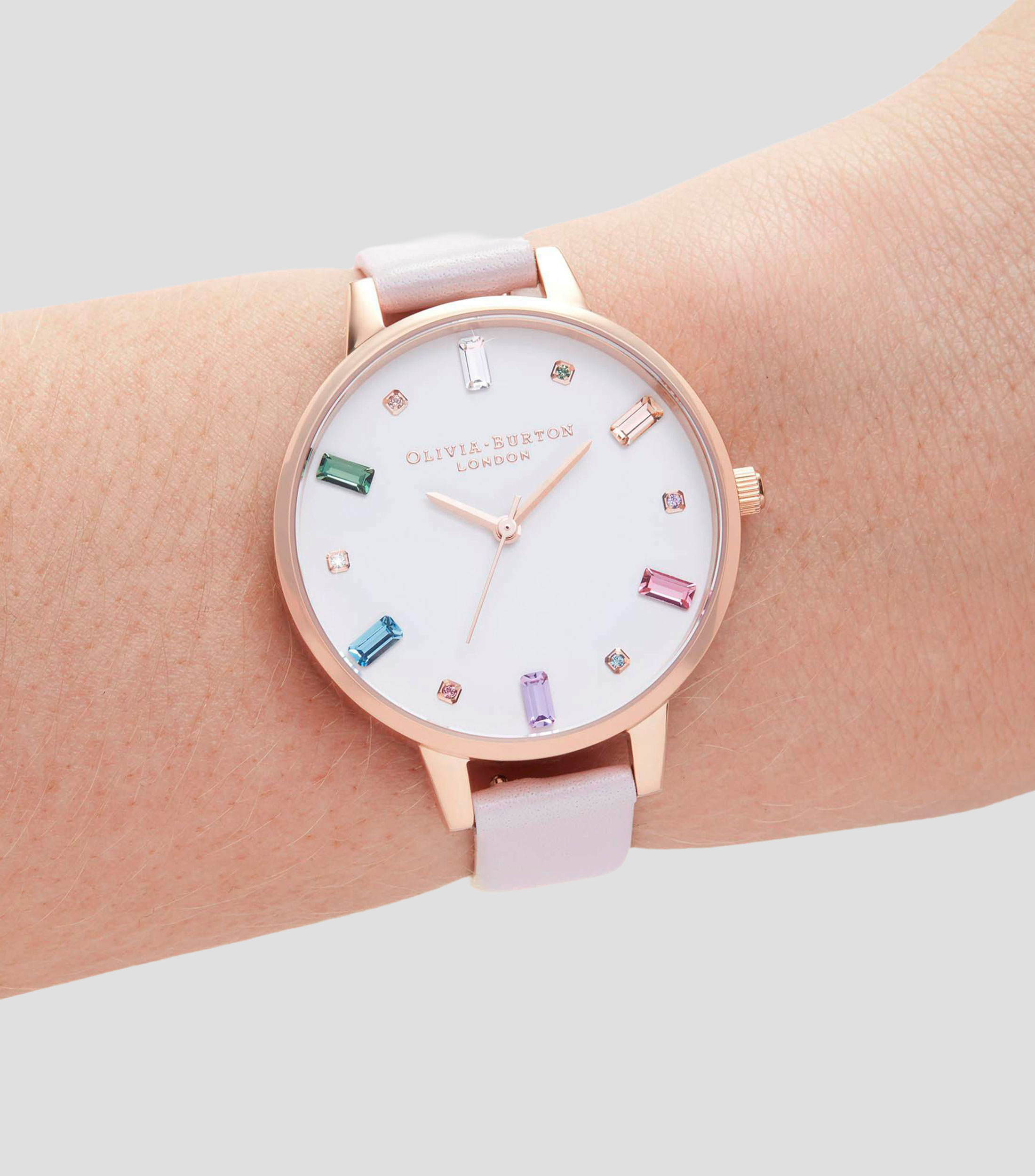 Reloj para Mujer Rainbow OB16RB22 Casual Rosa, Dorado Rosa