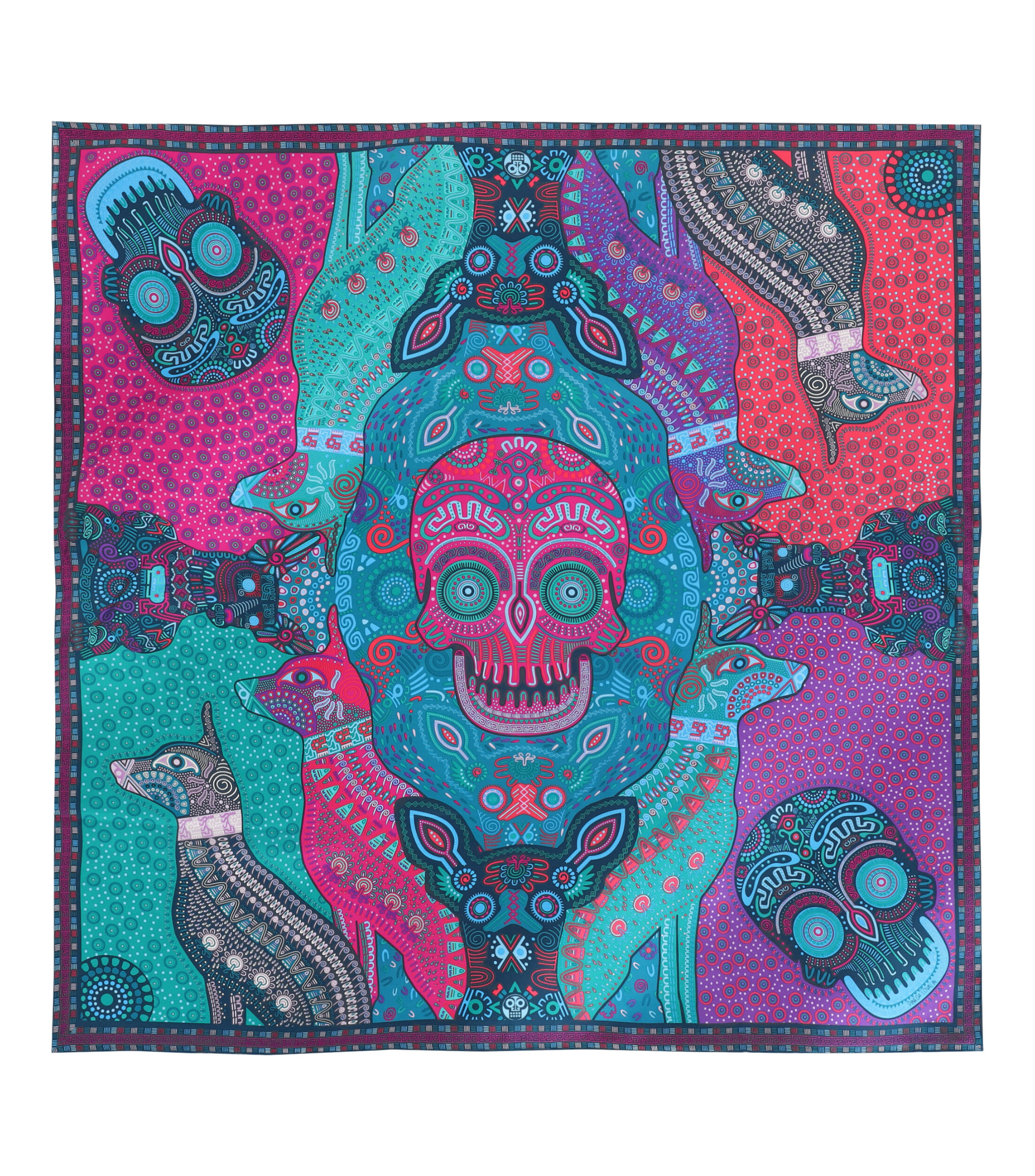 Mascada estampada Mujer
