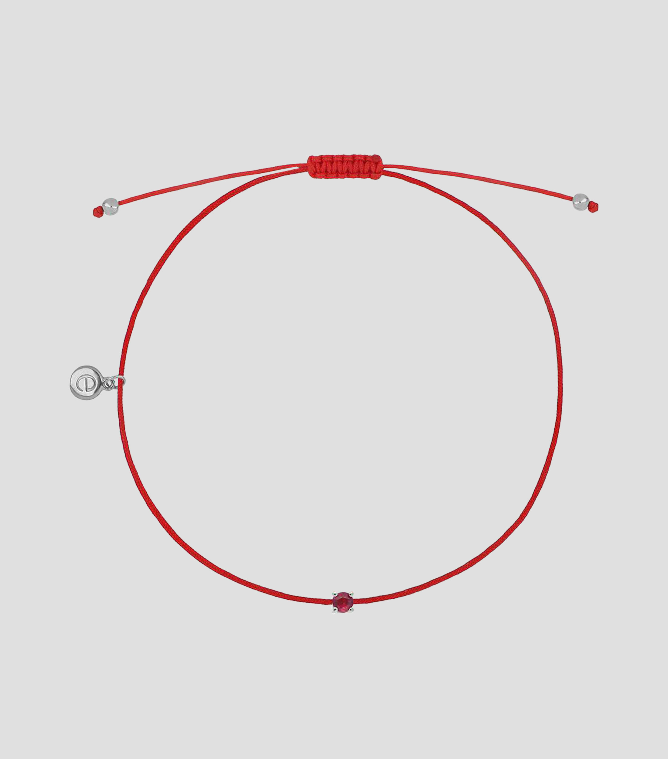 Pulsera con rubí Mujer