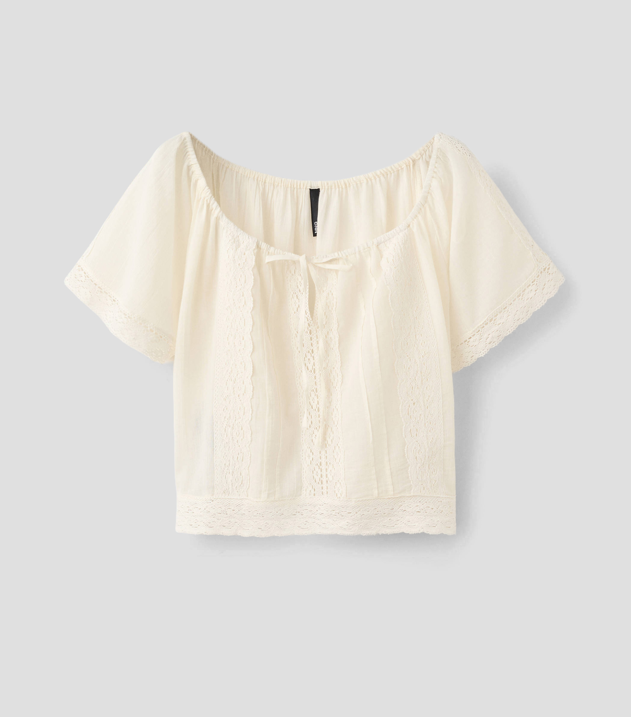Blusa fantasía manga corta Mujer