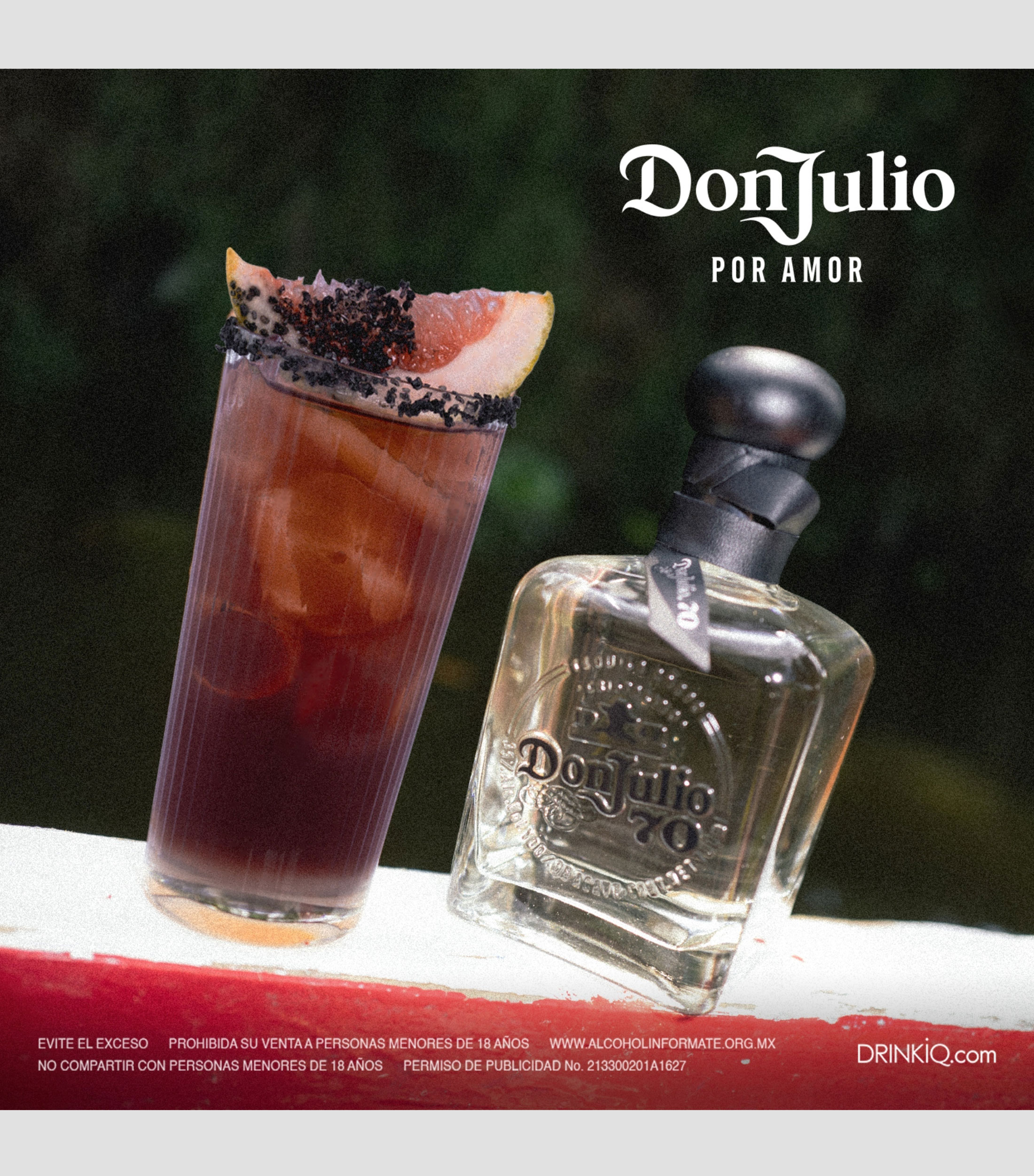 Tequila Don Julio 70 Cristalino, 700 ml