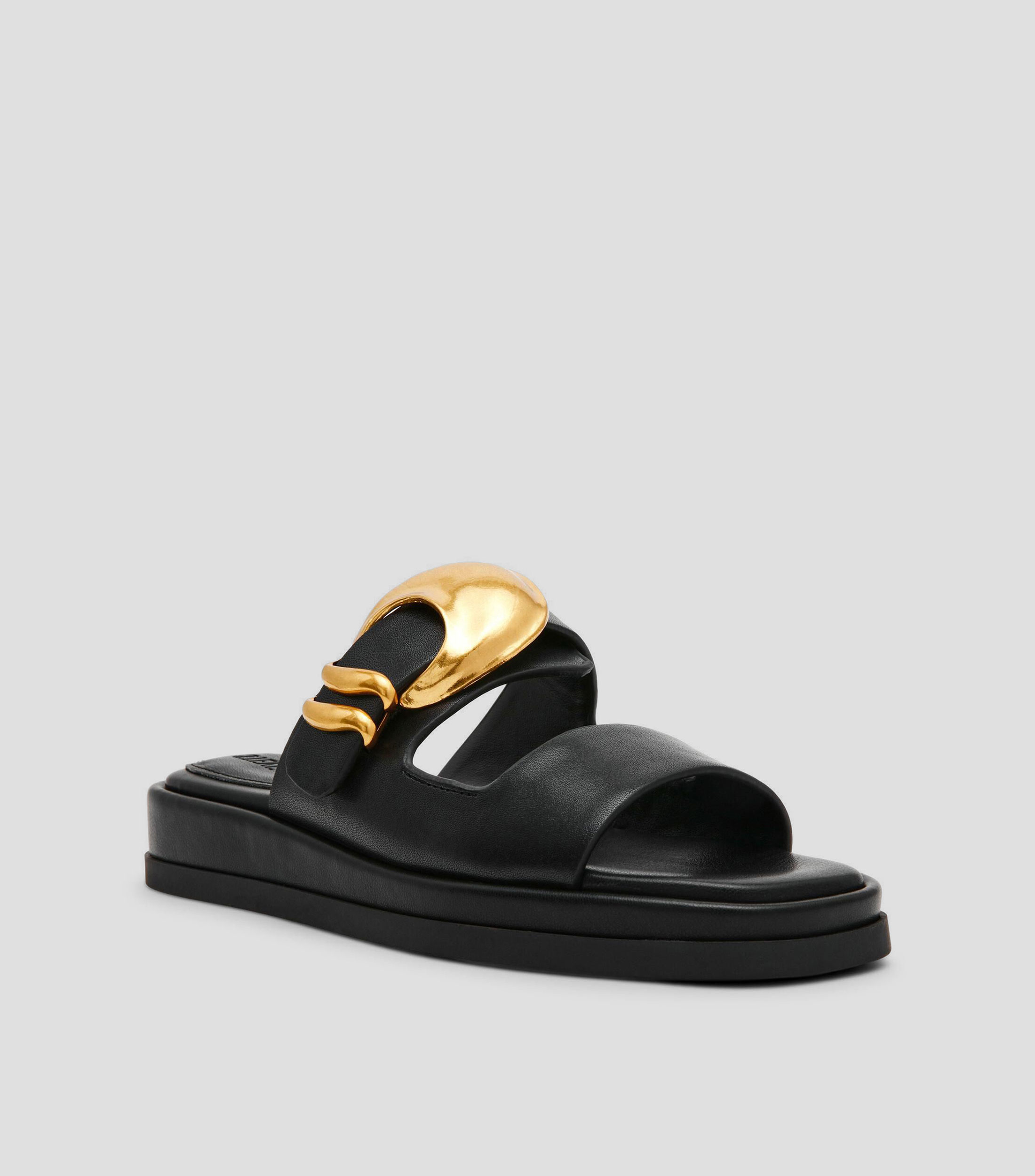 Sandalias con plataforma ancha baja Bay Ridge Mujer
