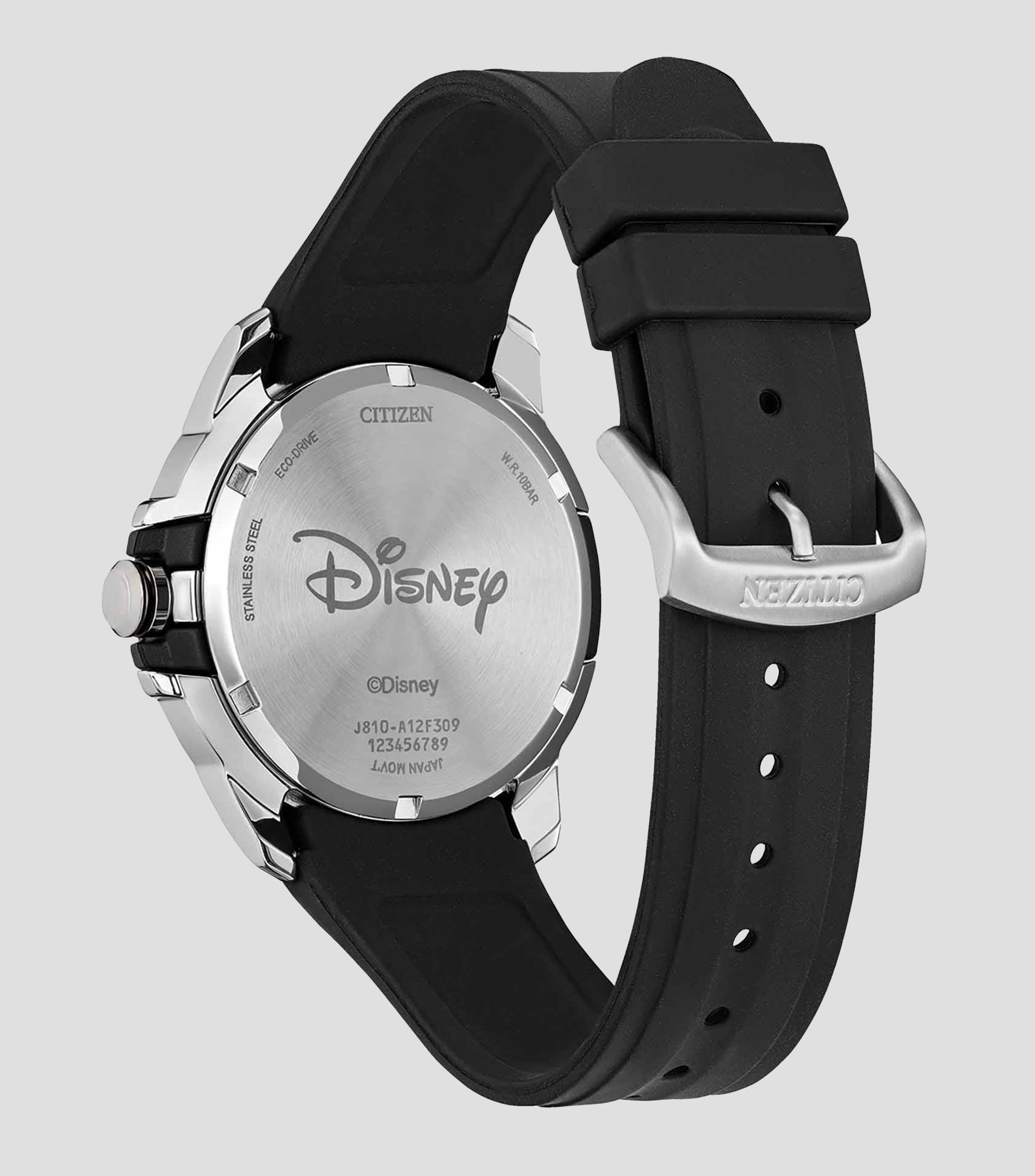 Reloj para Hombre Mickey Soccer World Cup Deportivo Verde, Negro