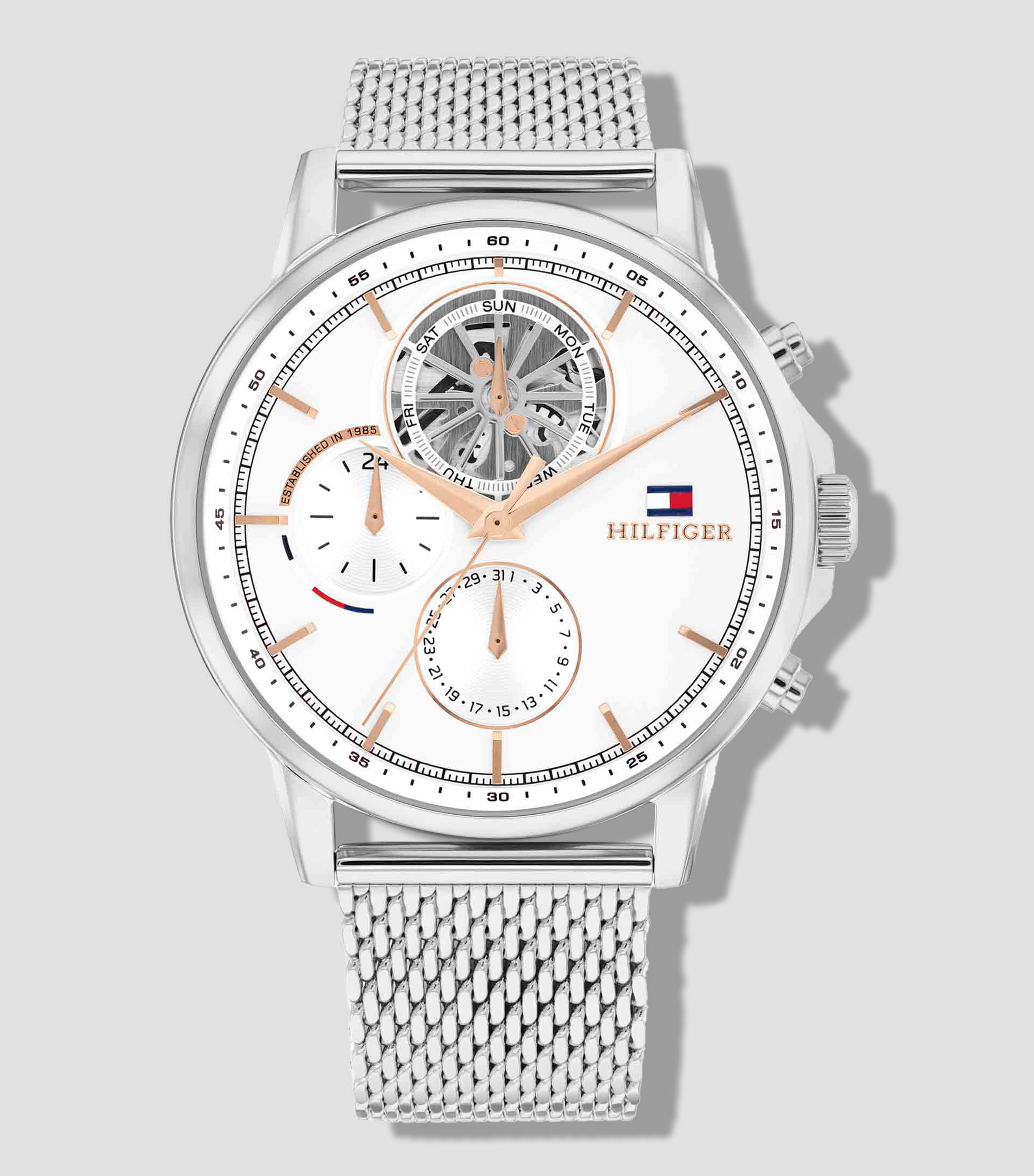 Reloj para Hombre Stewart casual plateado