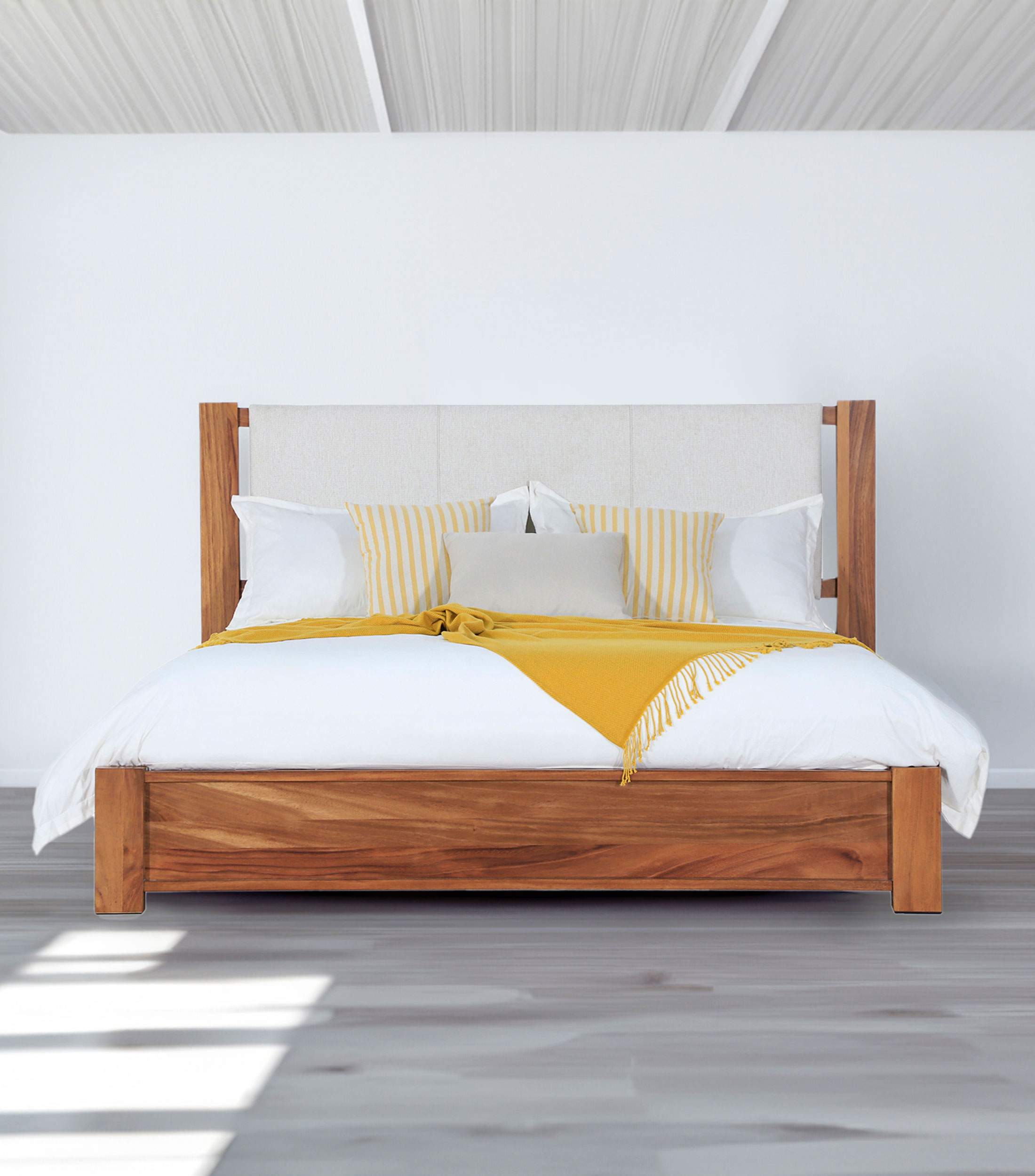 Cama Queen Size Ontario en MDF