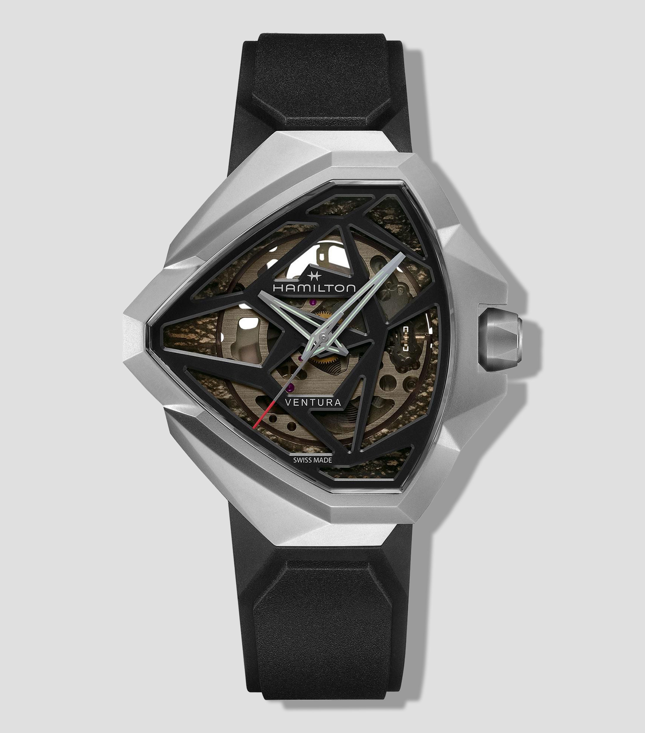 Reloj para Hombre Ventura casual plateado