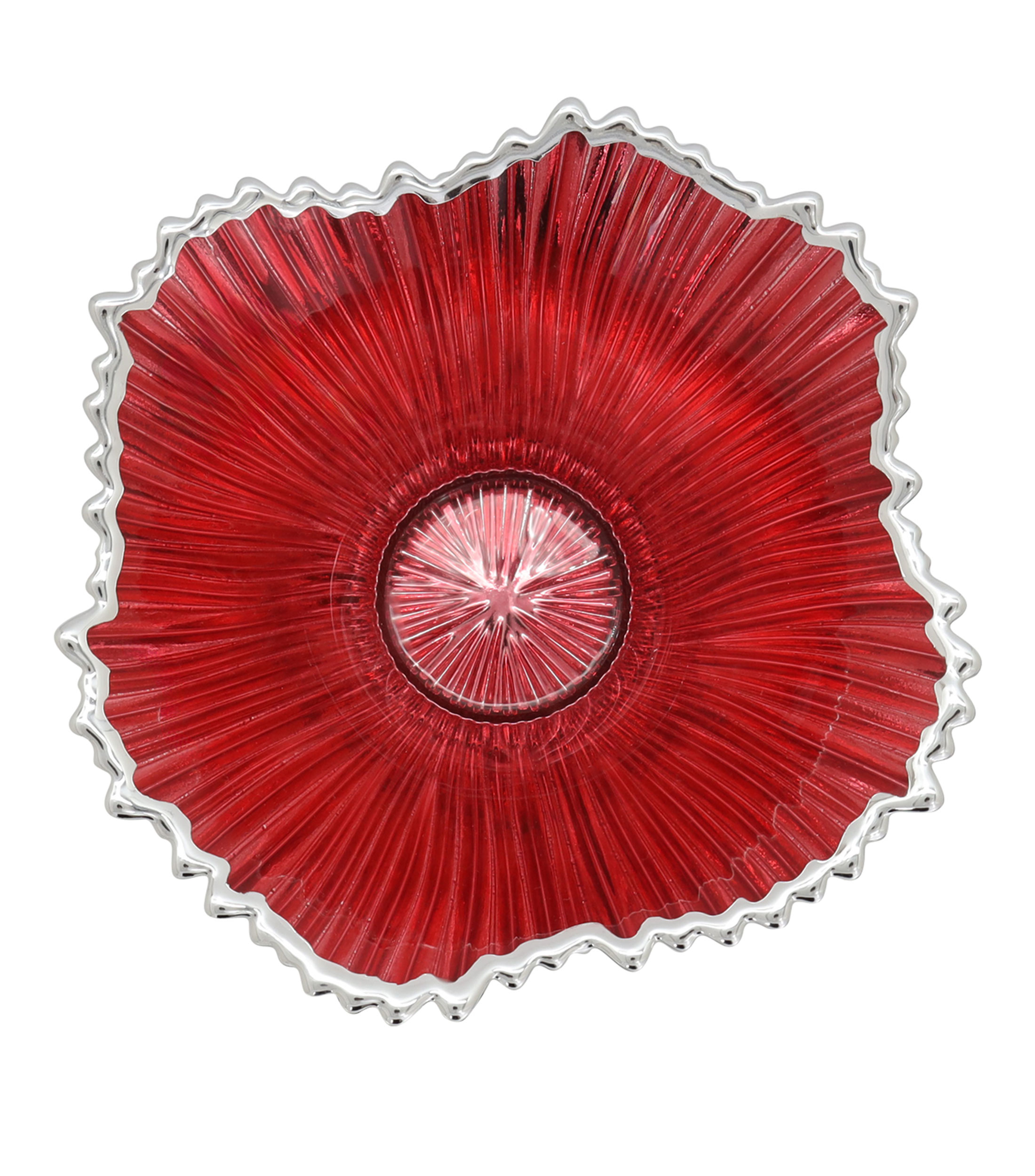 Centro de Mesa Flor en Plata .925