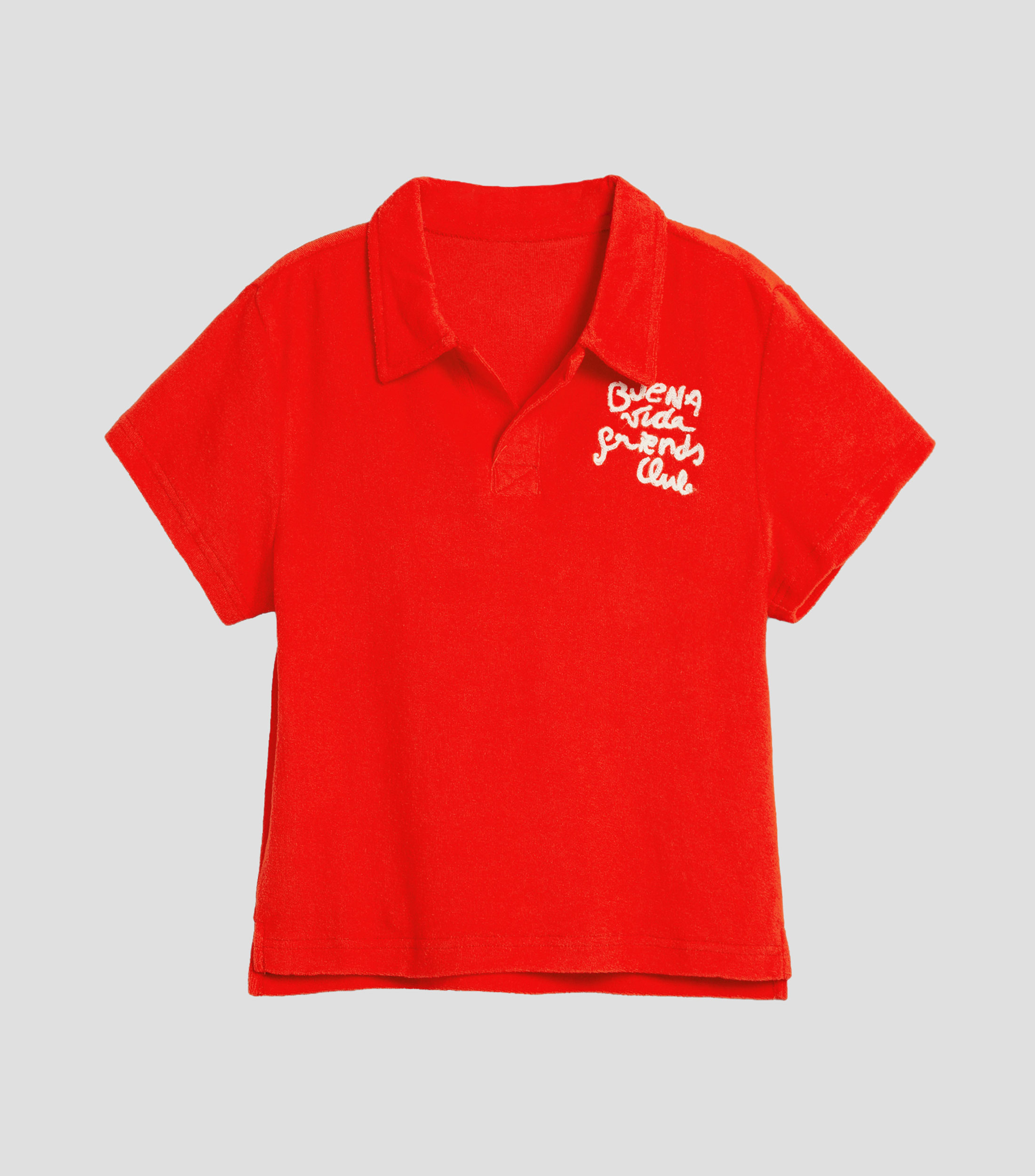 Playera tipo polo manga corta estampada Niño
