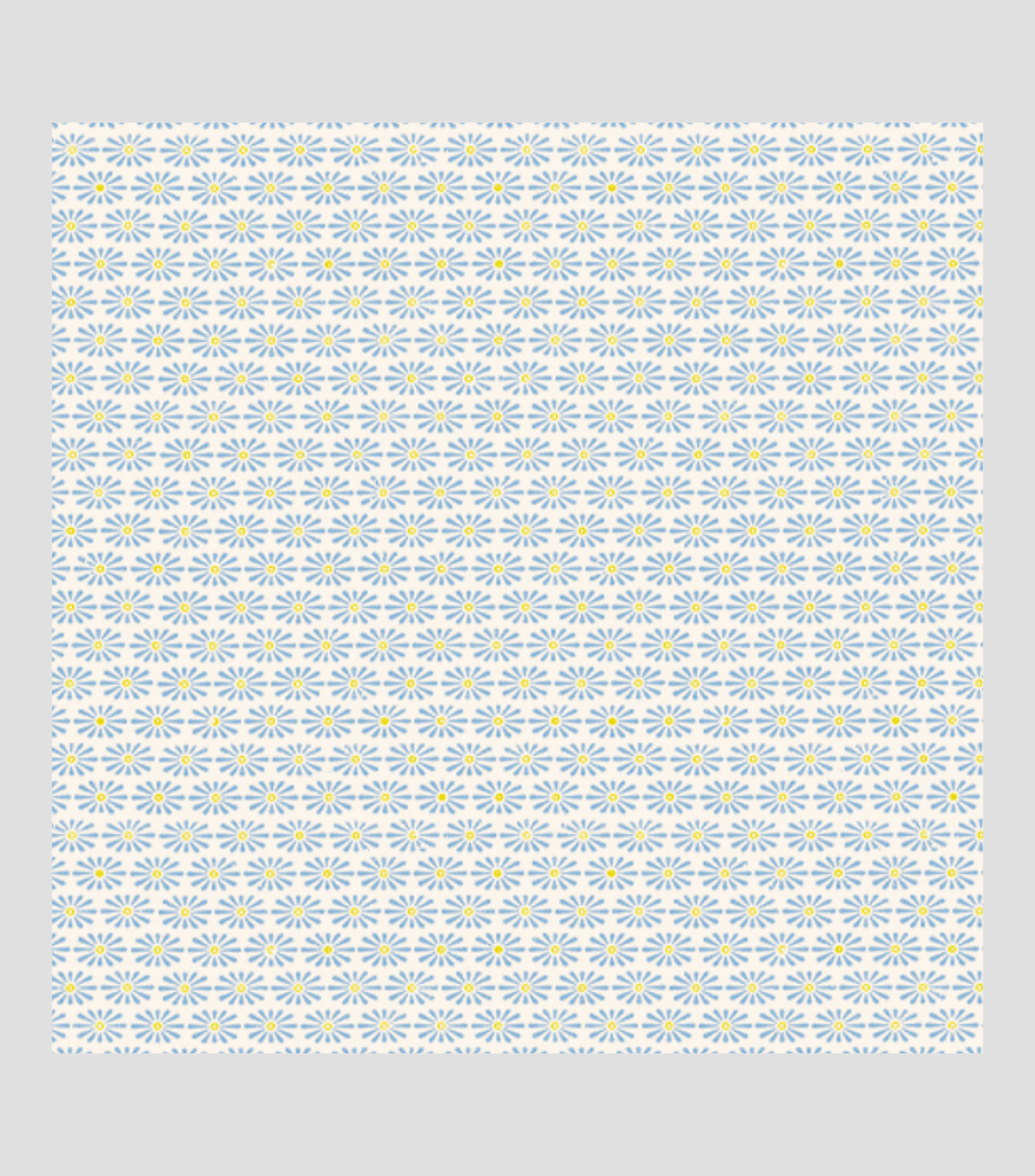 Pliego de papel Tassotti Petalos azules 50 x 70 cm