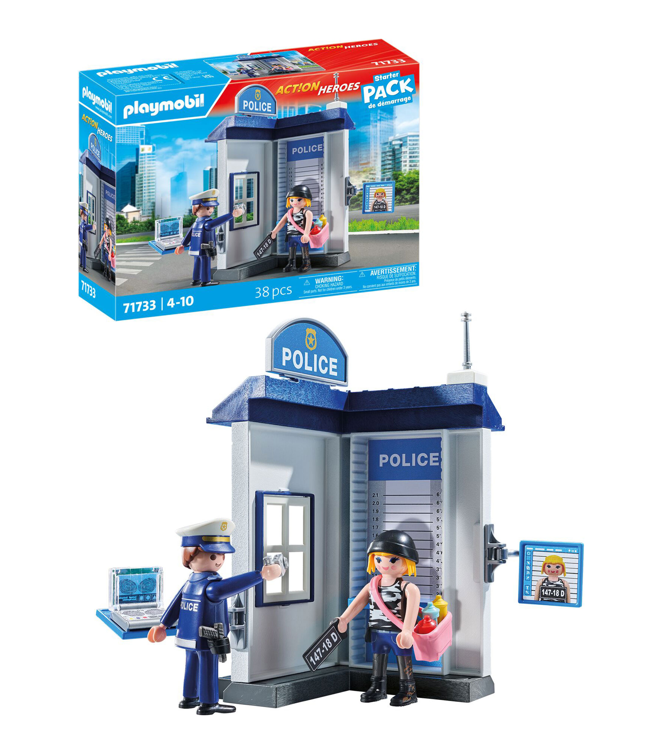 Playset Sala de policía
